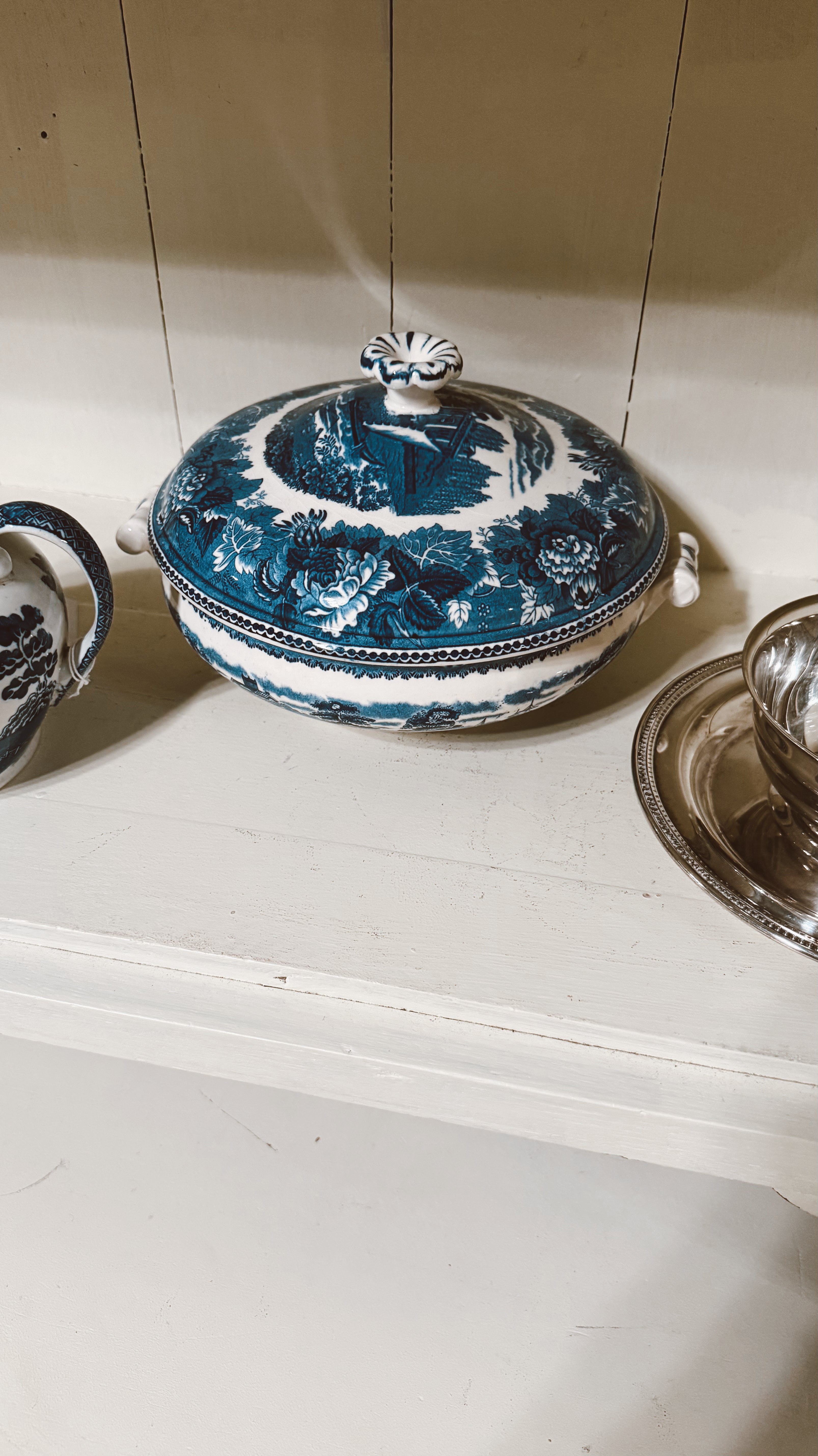 Vintage English Wedgwood Covered Serving Dish