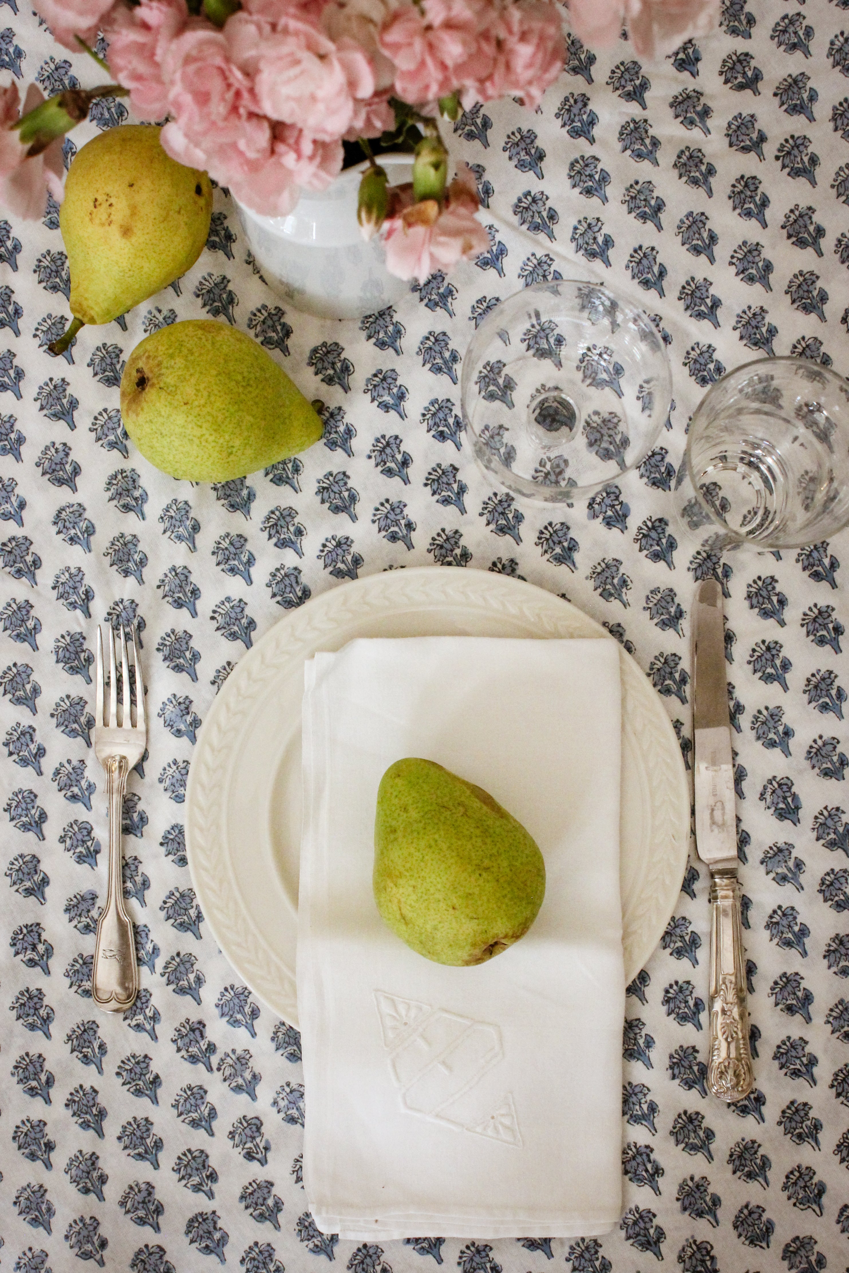 Vintage English Silver Flatware, Pattern “Noble”