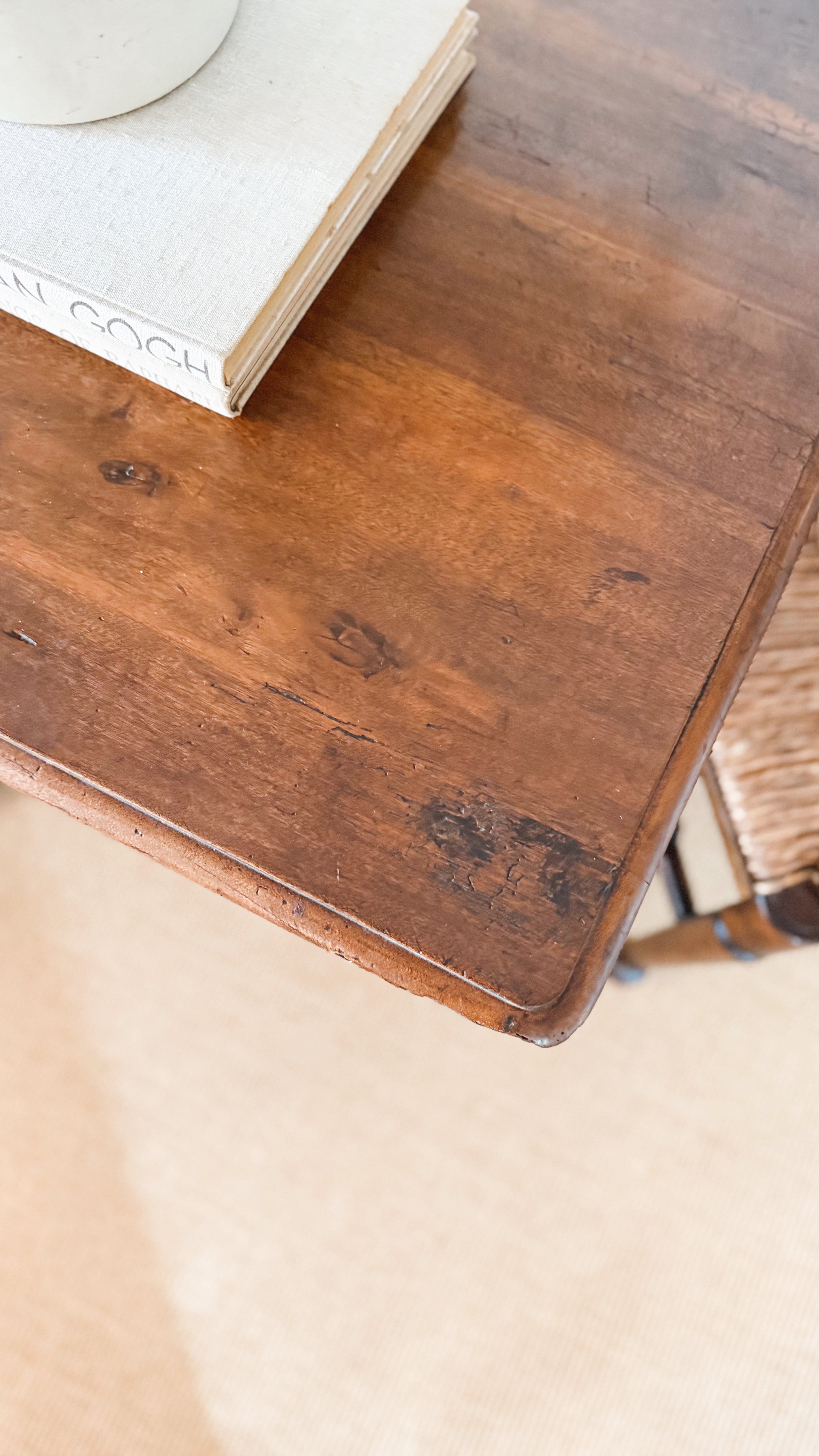 Antique English Regency Era Tilt Table