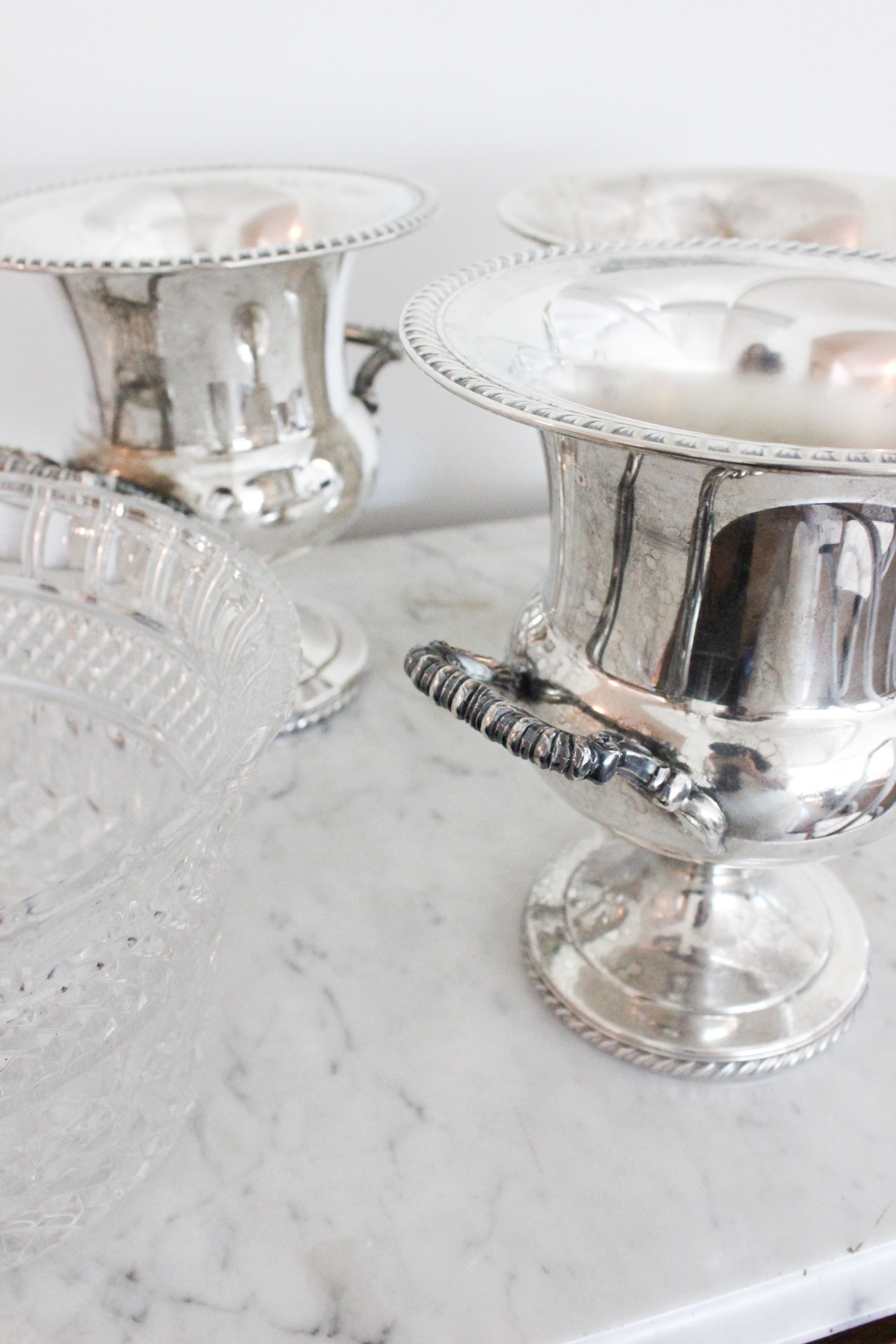 Vintage Silver Champagne Bucket