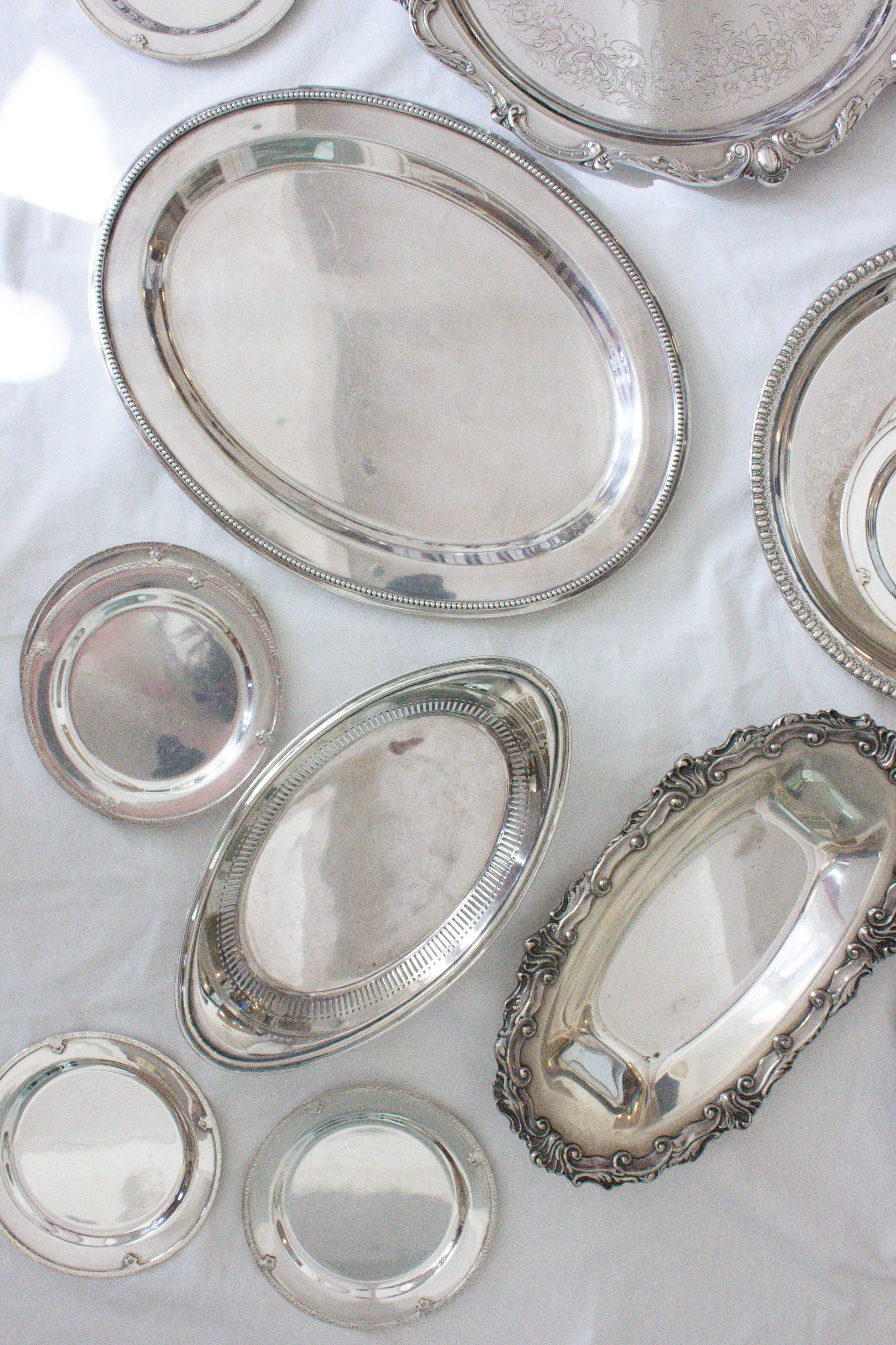 Vintage American Silver Plate Tray