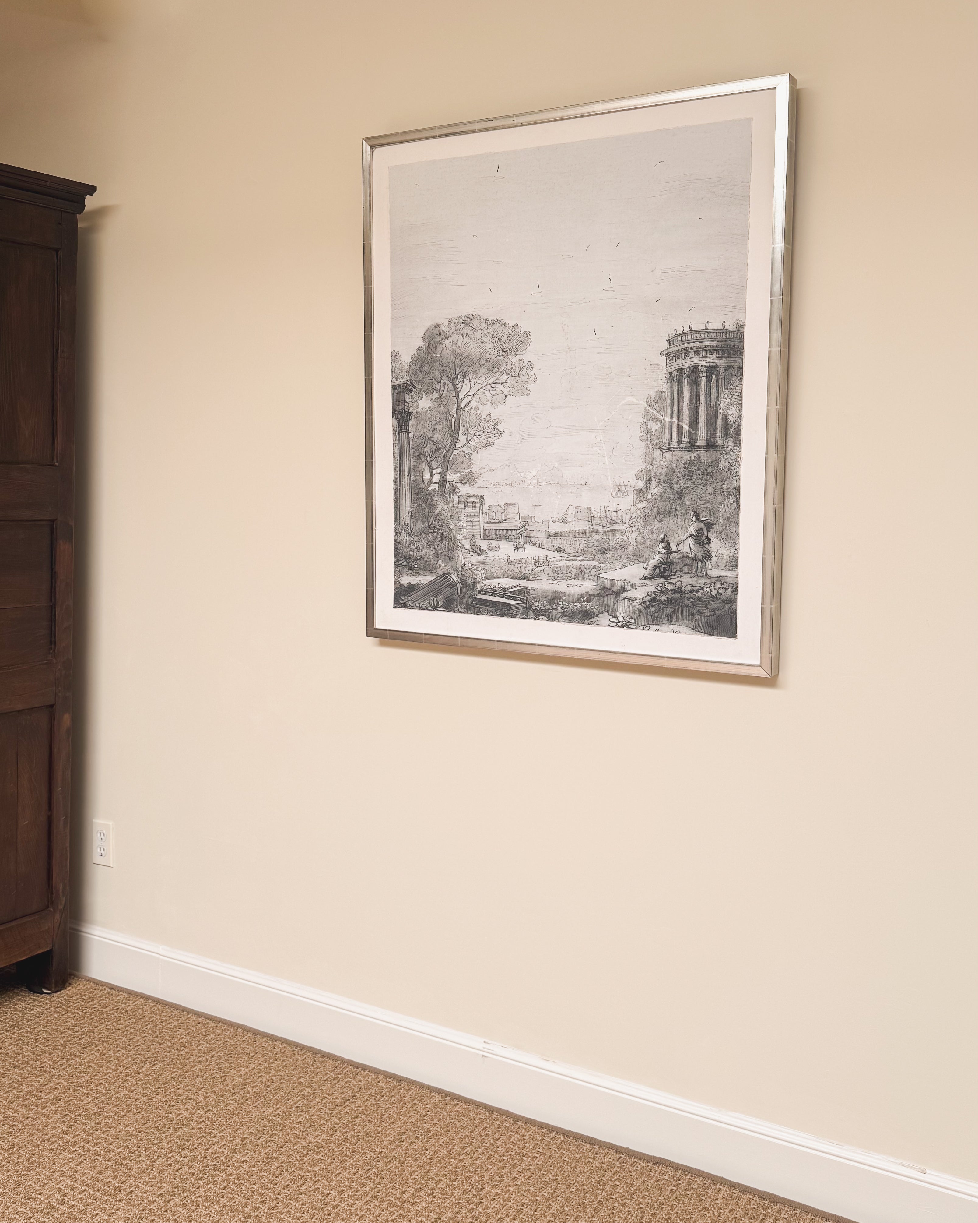 Large Silver Framed Print