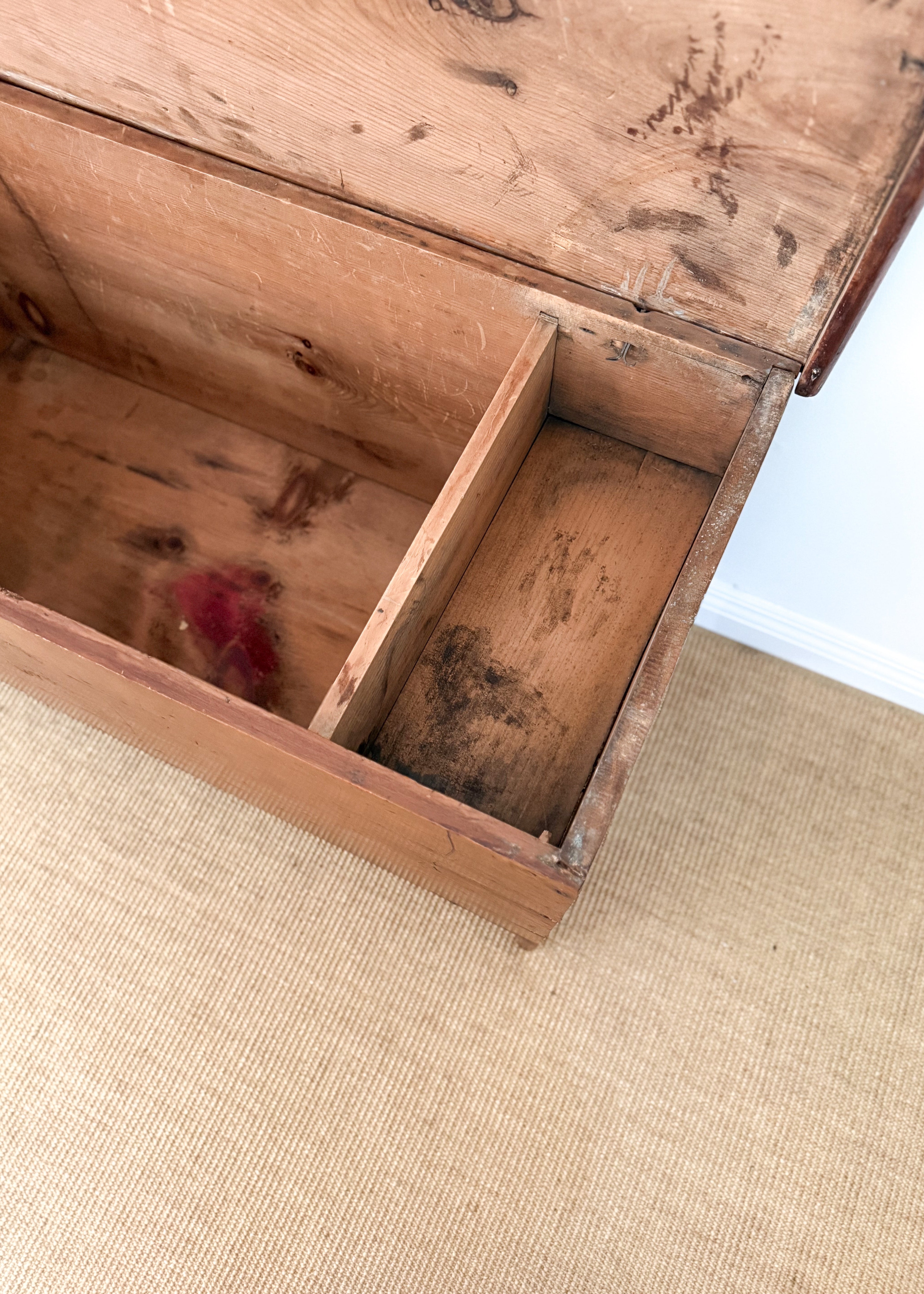 Antique American Blanket Chest, early 19th c