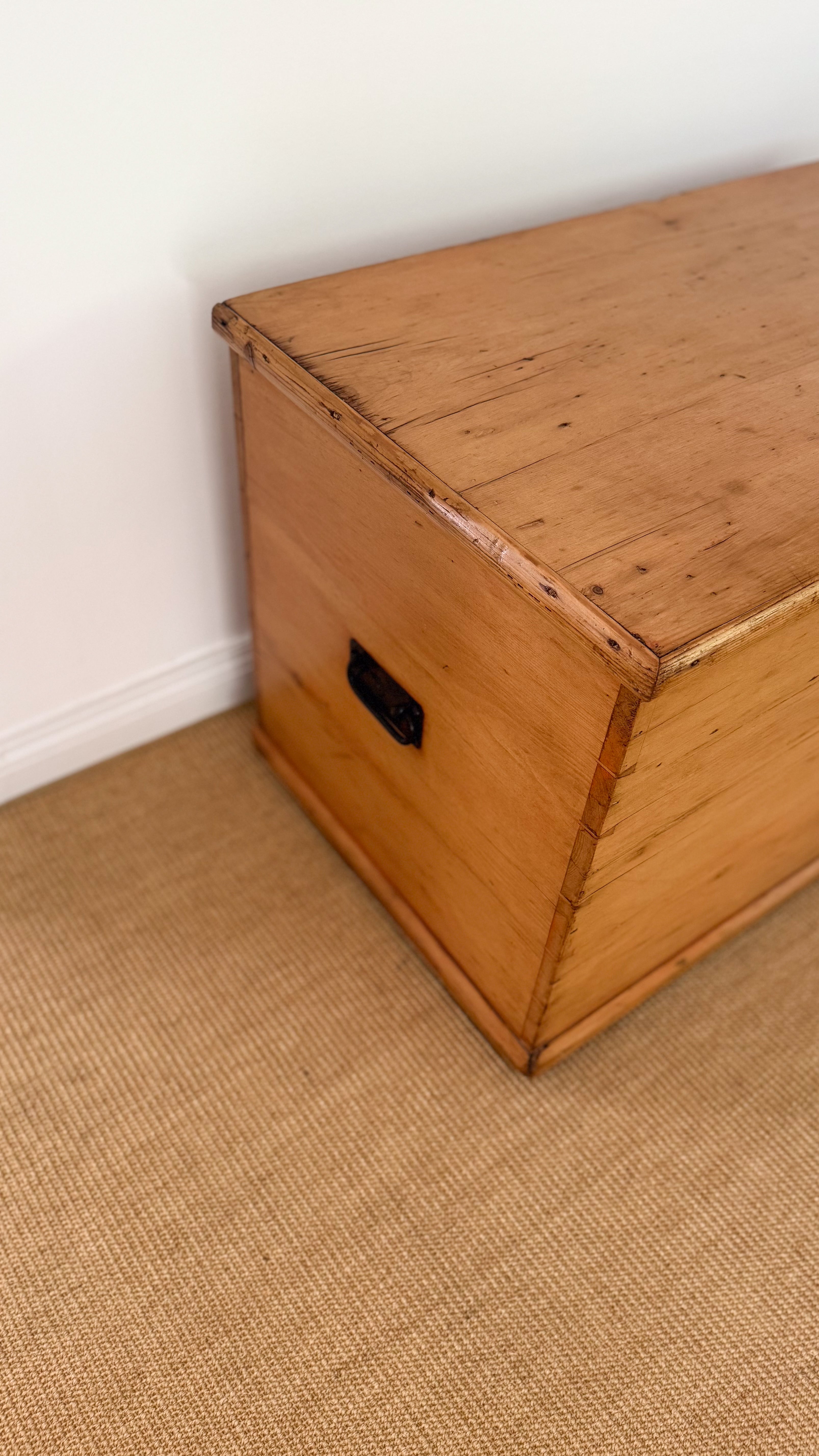 Antique English Blanket Chest, 19th C
