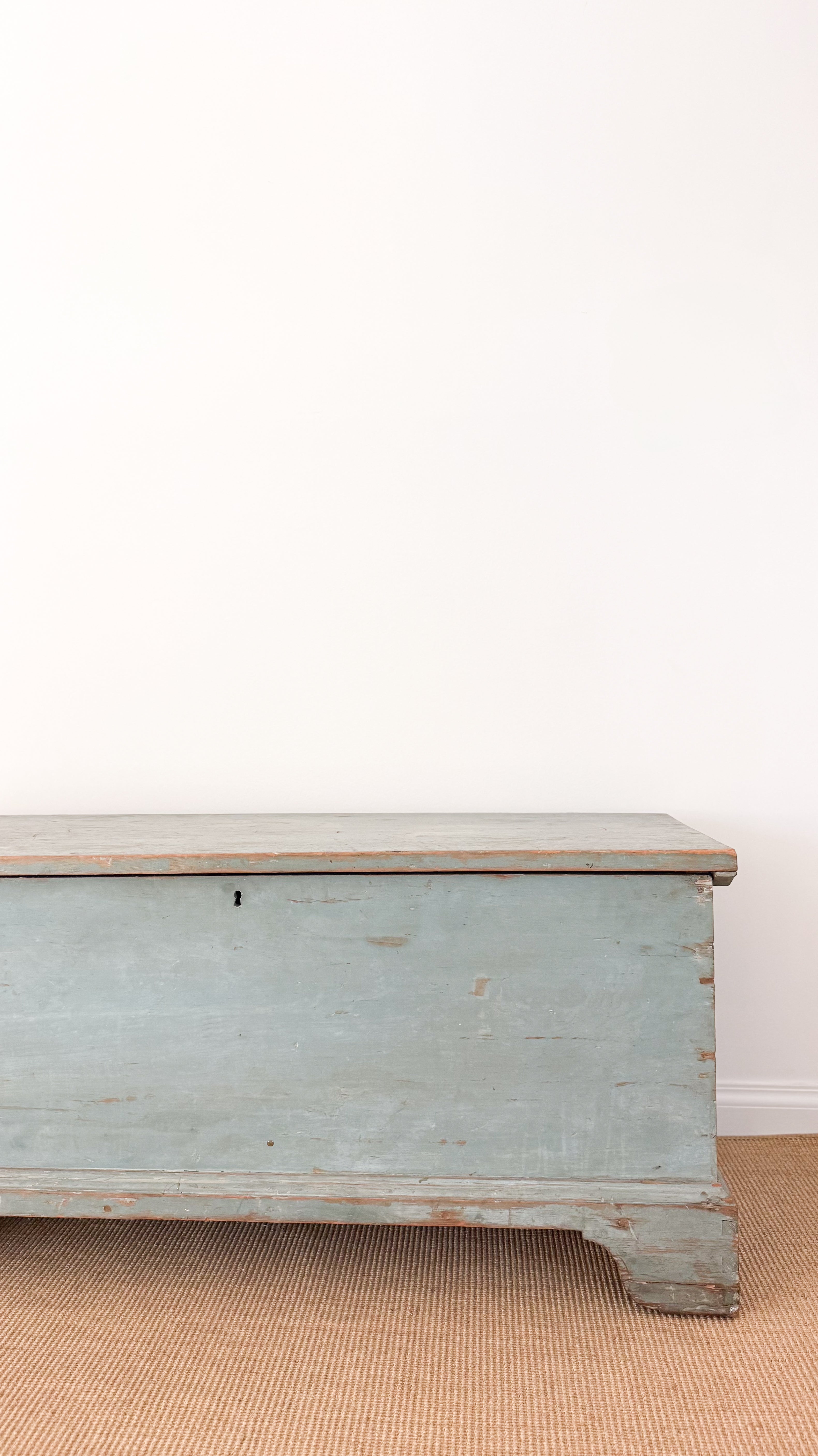 Antique Early American Painted Blanket Chest