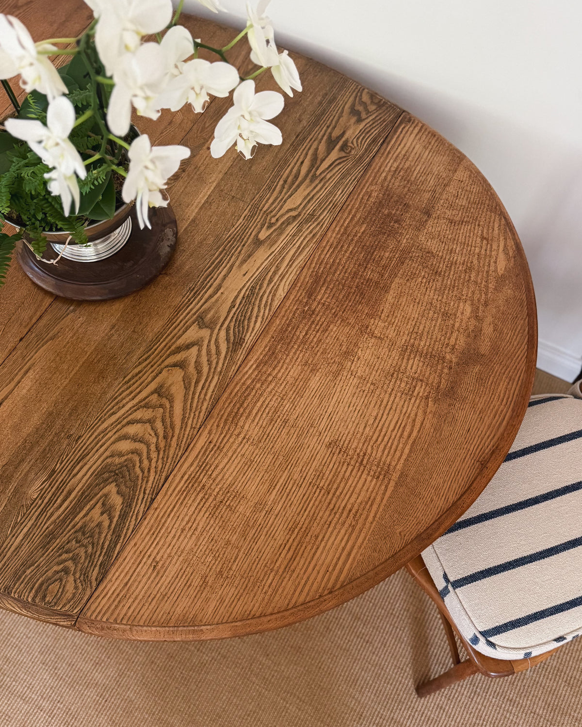 Antique English Oak Dining Table