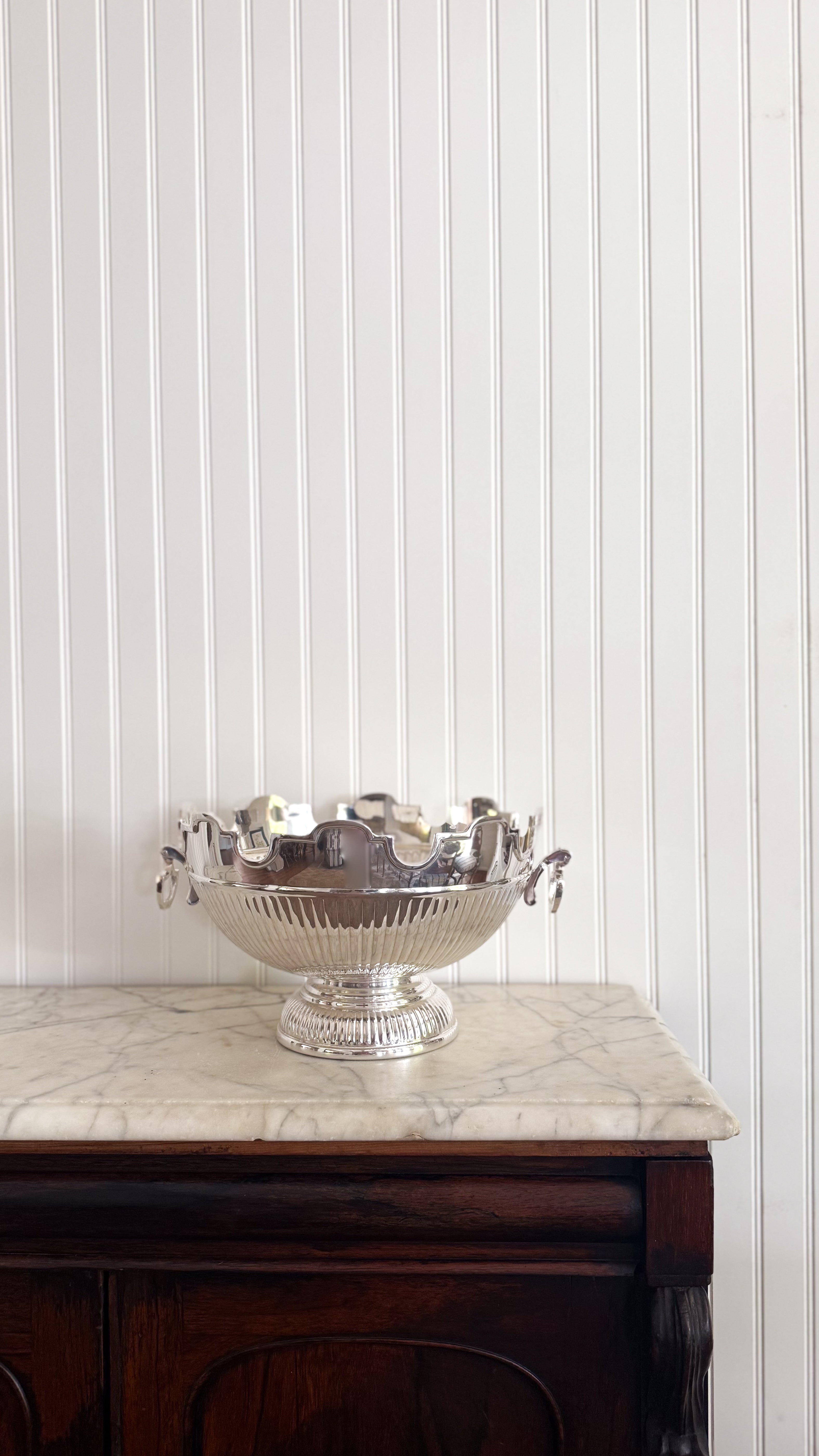 Vintage Silver Monteith Bowl