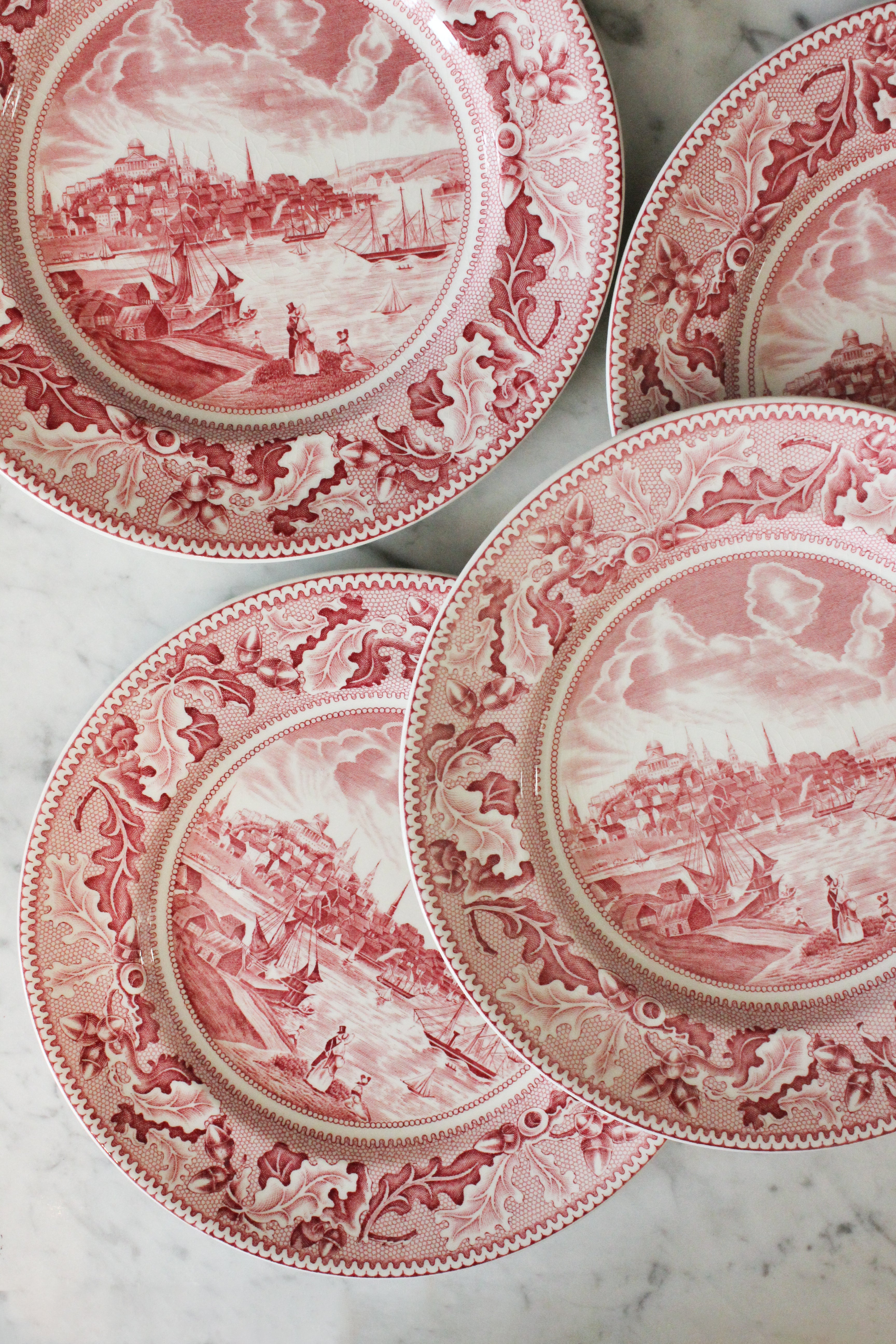 Vintage English Plate Sets