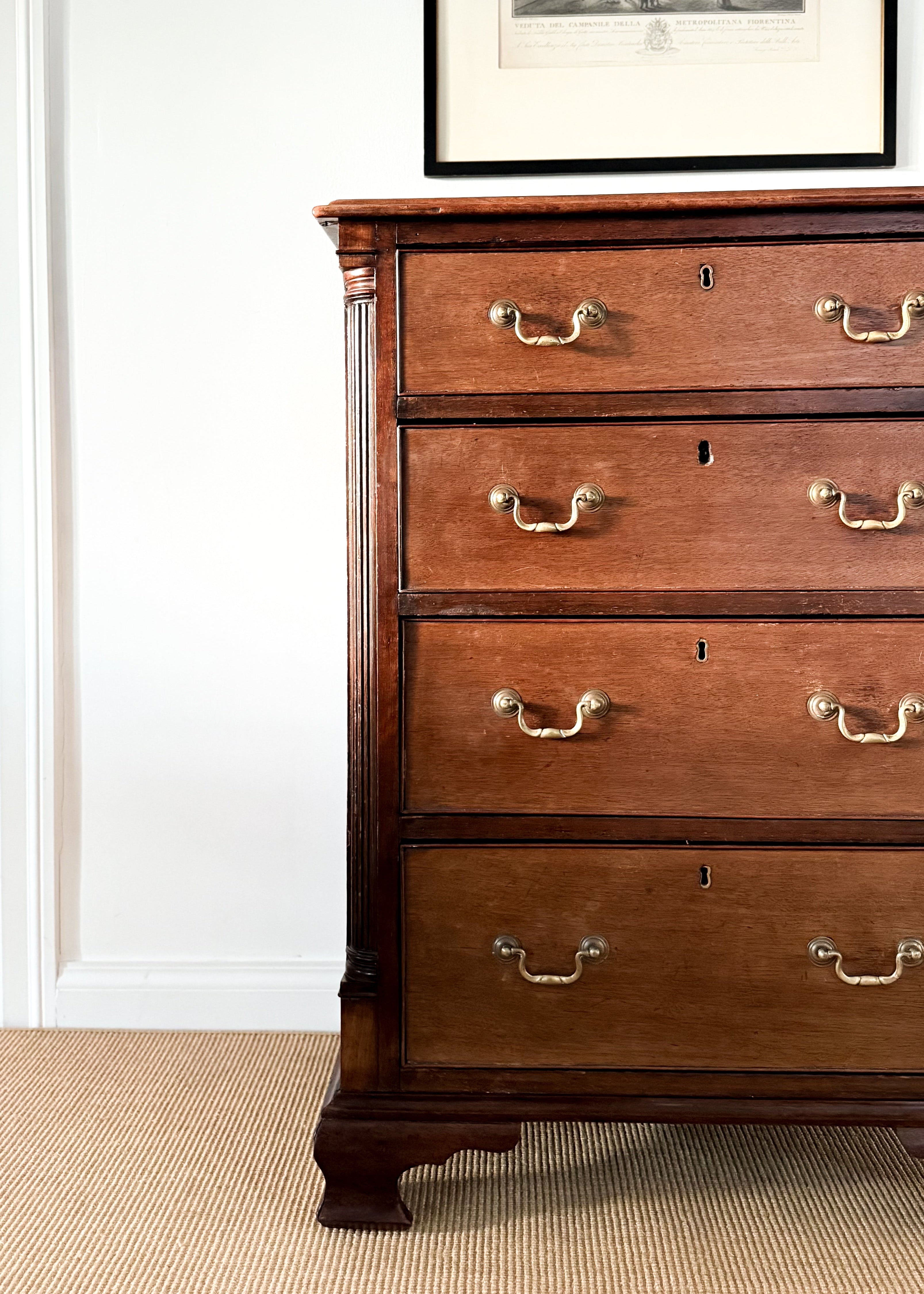 Antique English Georgian Style Dresser