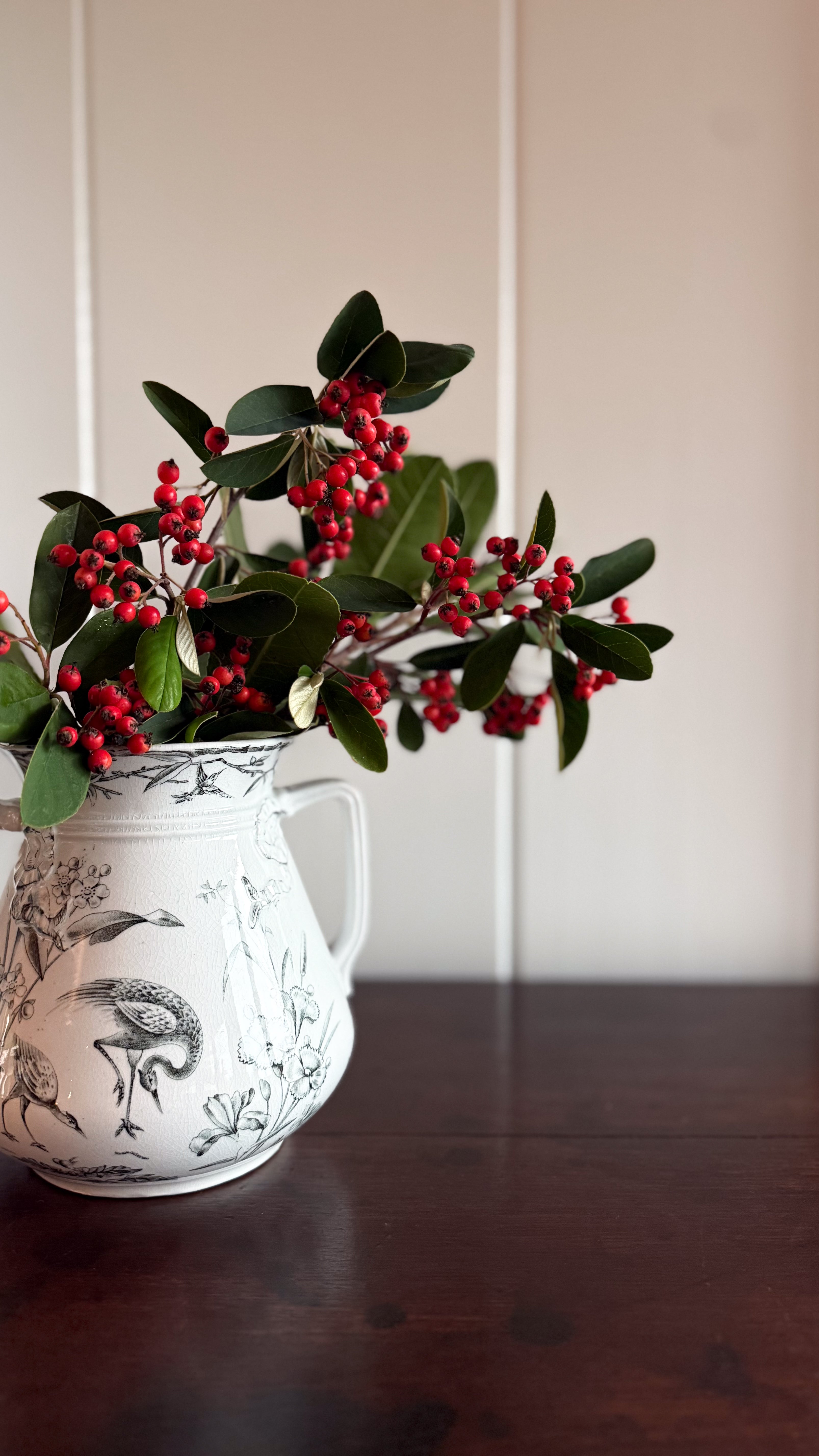 Antique English Transferware Sugar Bowl