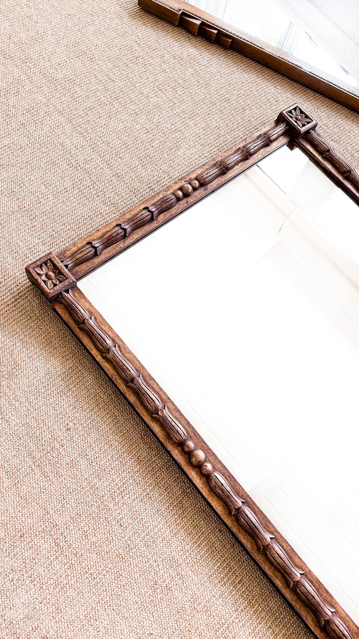 Early Vintage Gilded Frame with Mirror