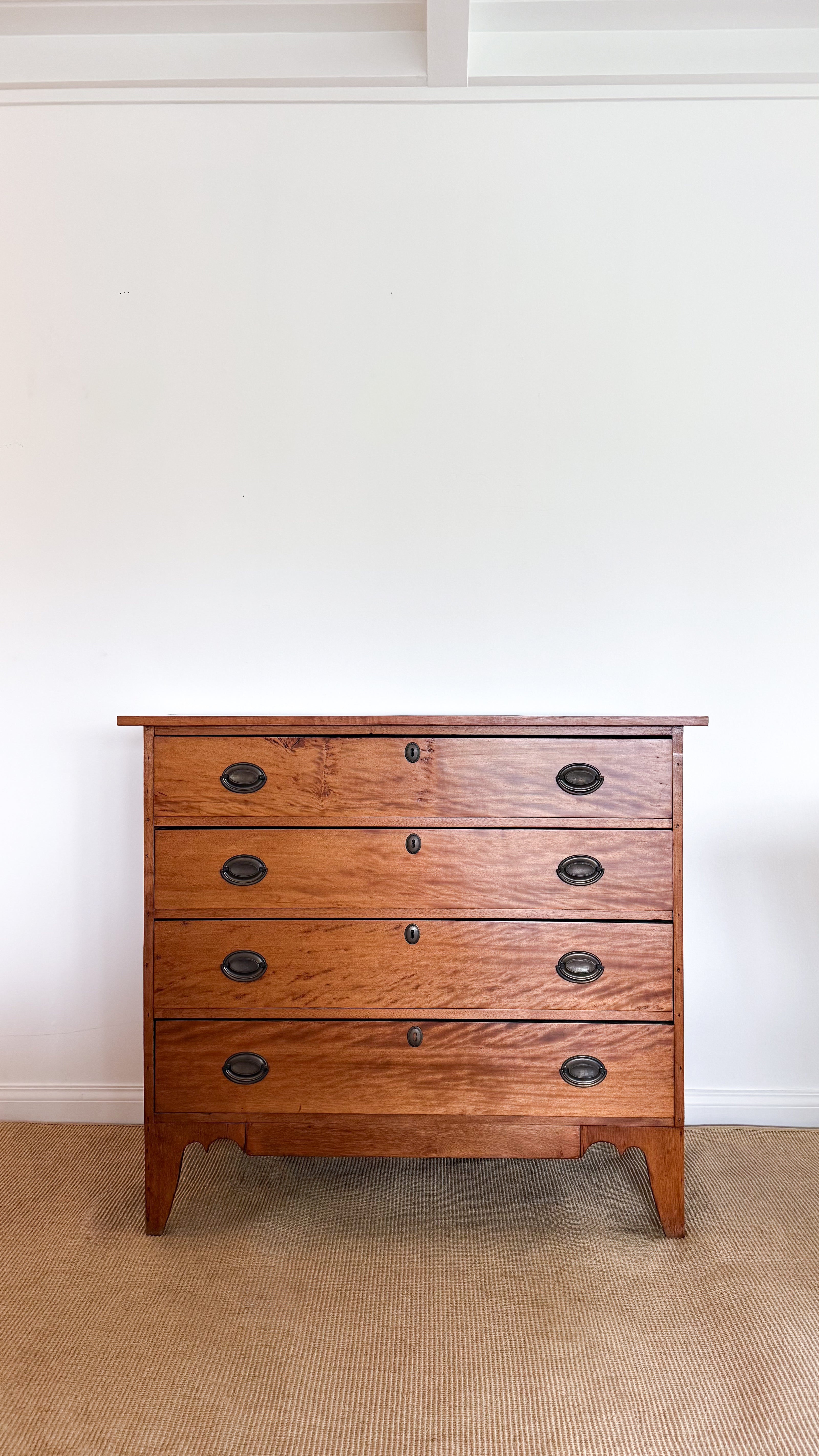 Antique New England Federal Dresser