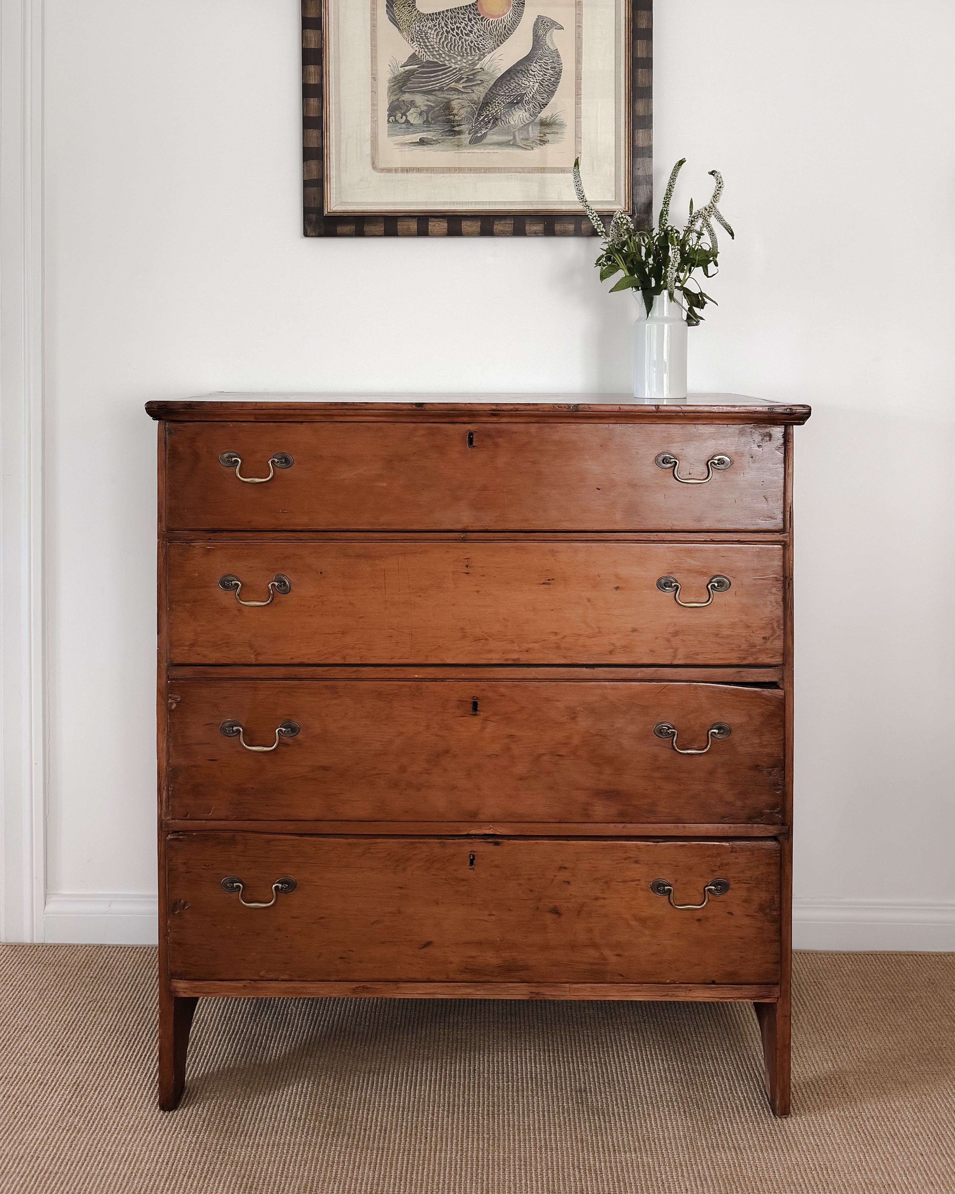 New England Mule Chest, Early 19th C.