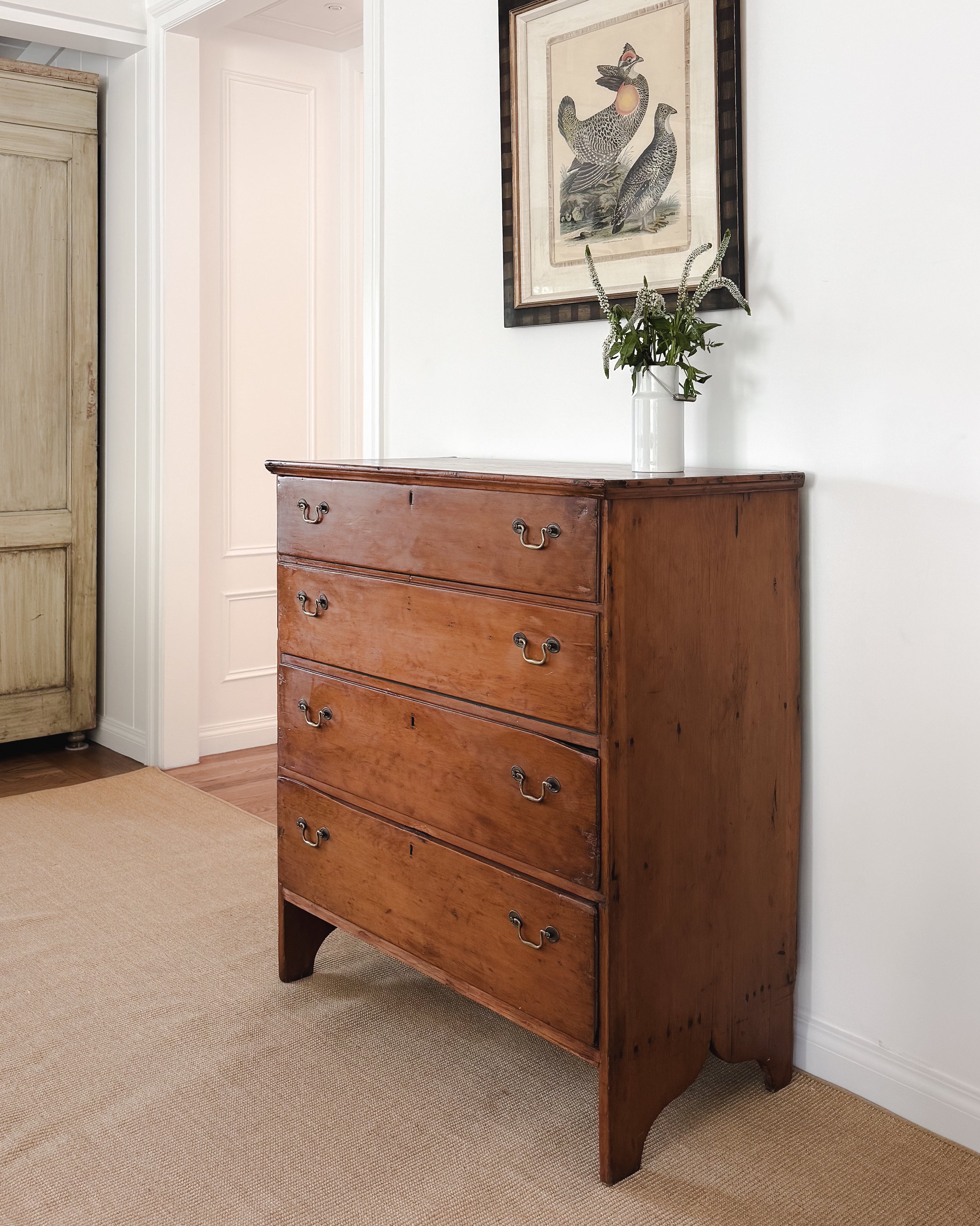 New England Mule Chest, Early 19th C.