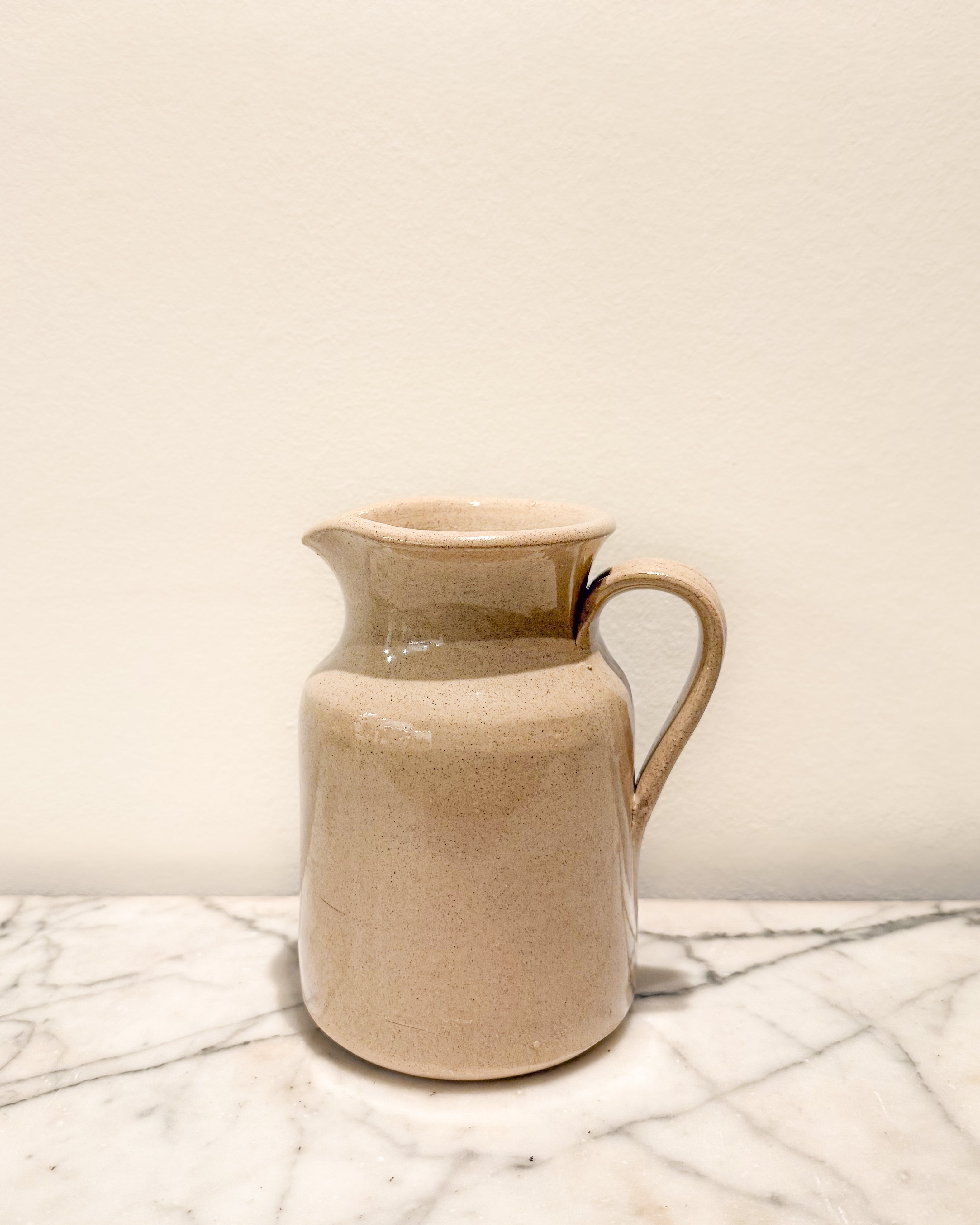 Early Vintage English Handmade Pitcher