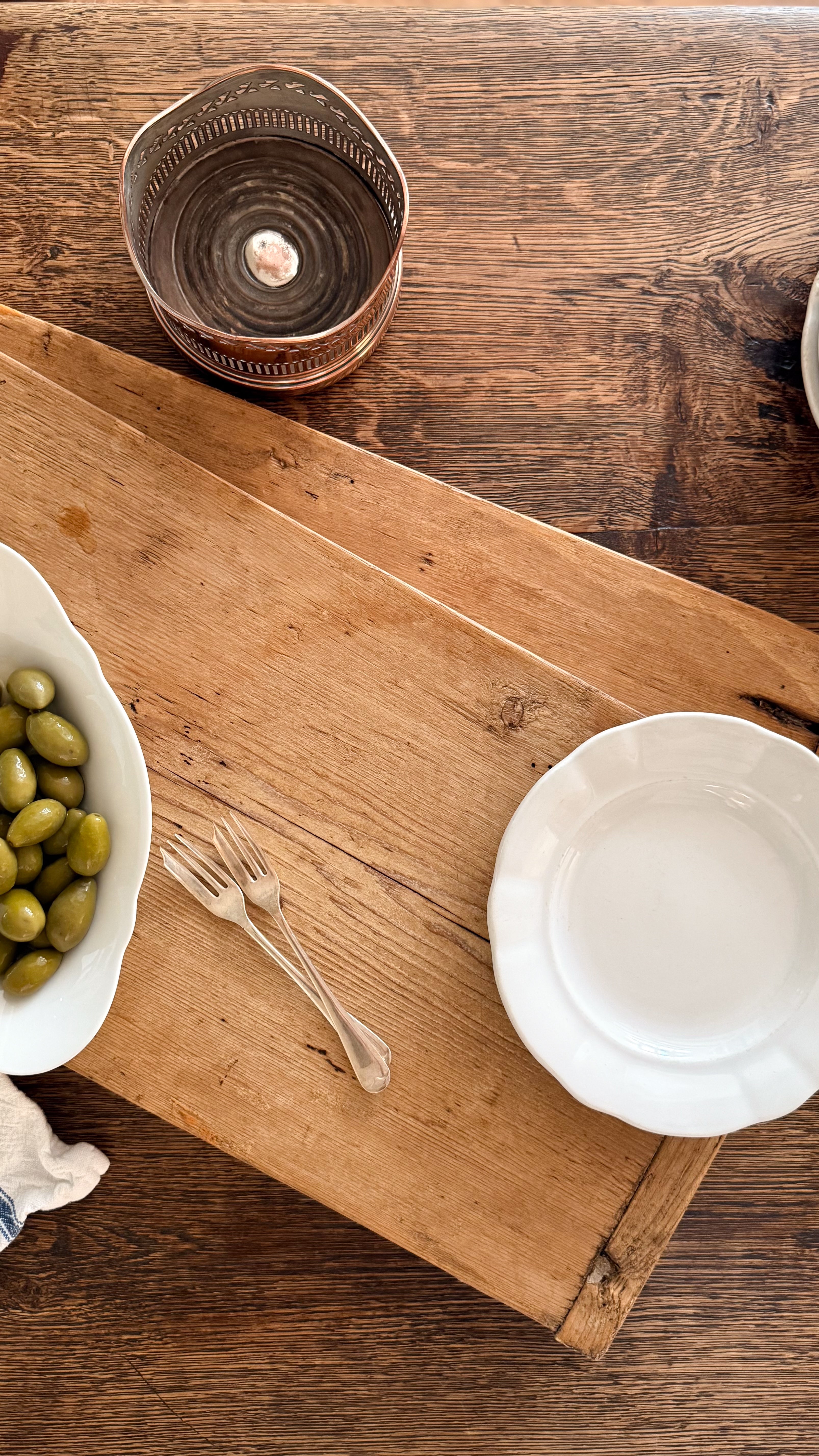 Vintage European Bread Board No. 2