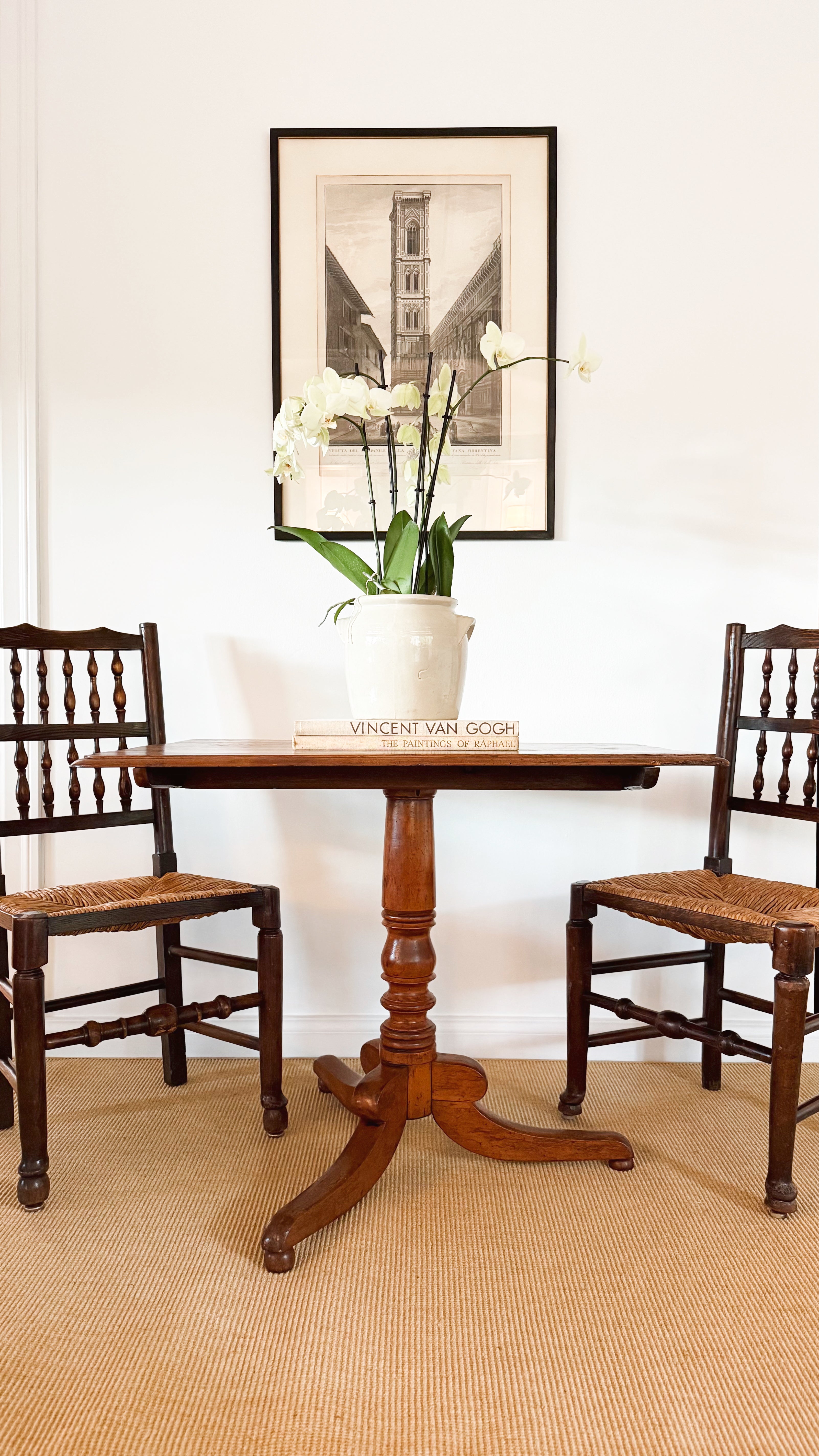 Antique English Regency Era Tilt Table