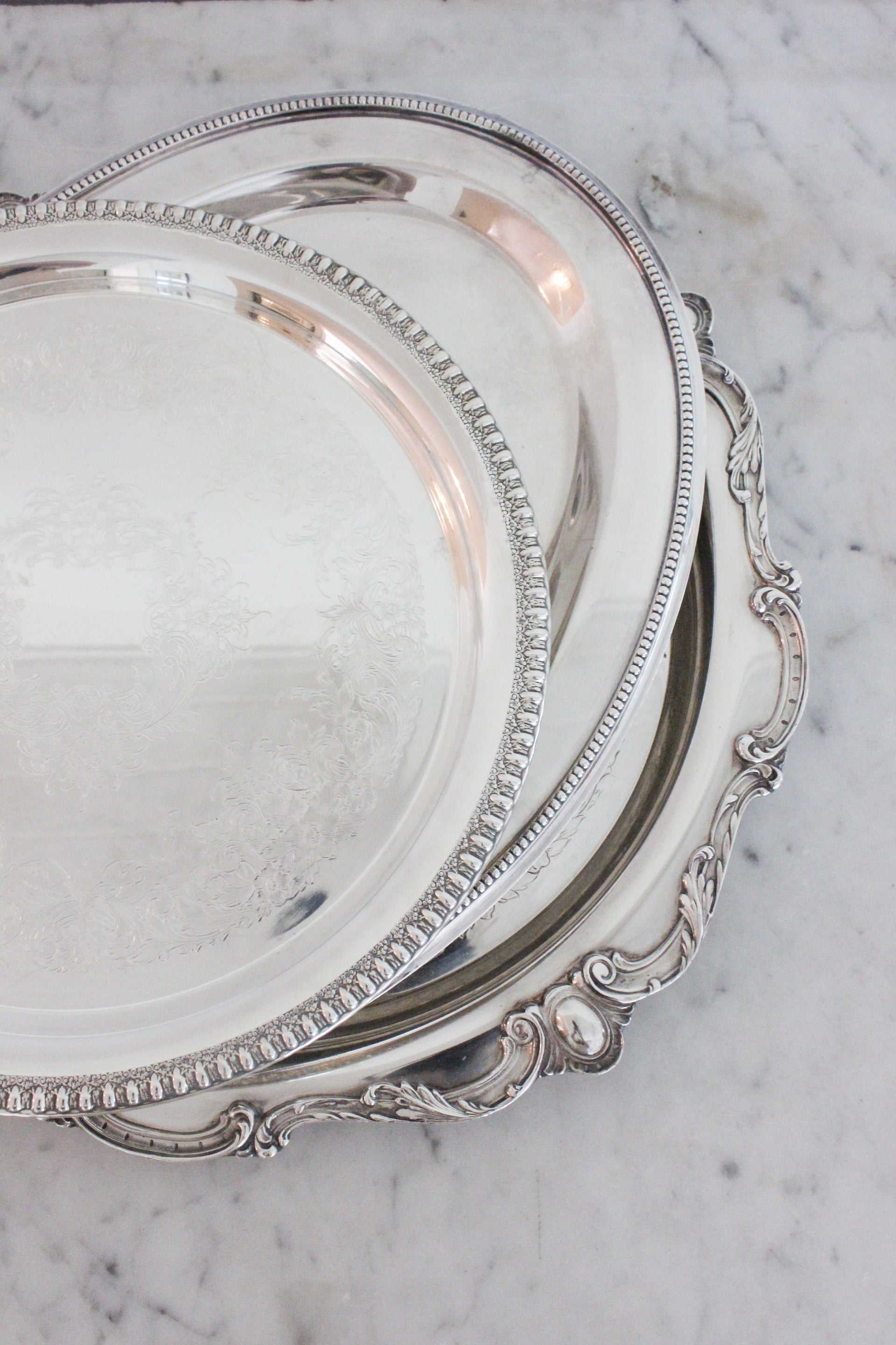 Vintage American Silver Plate Tray