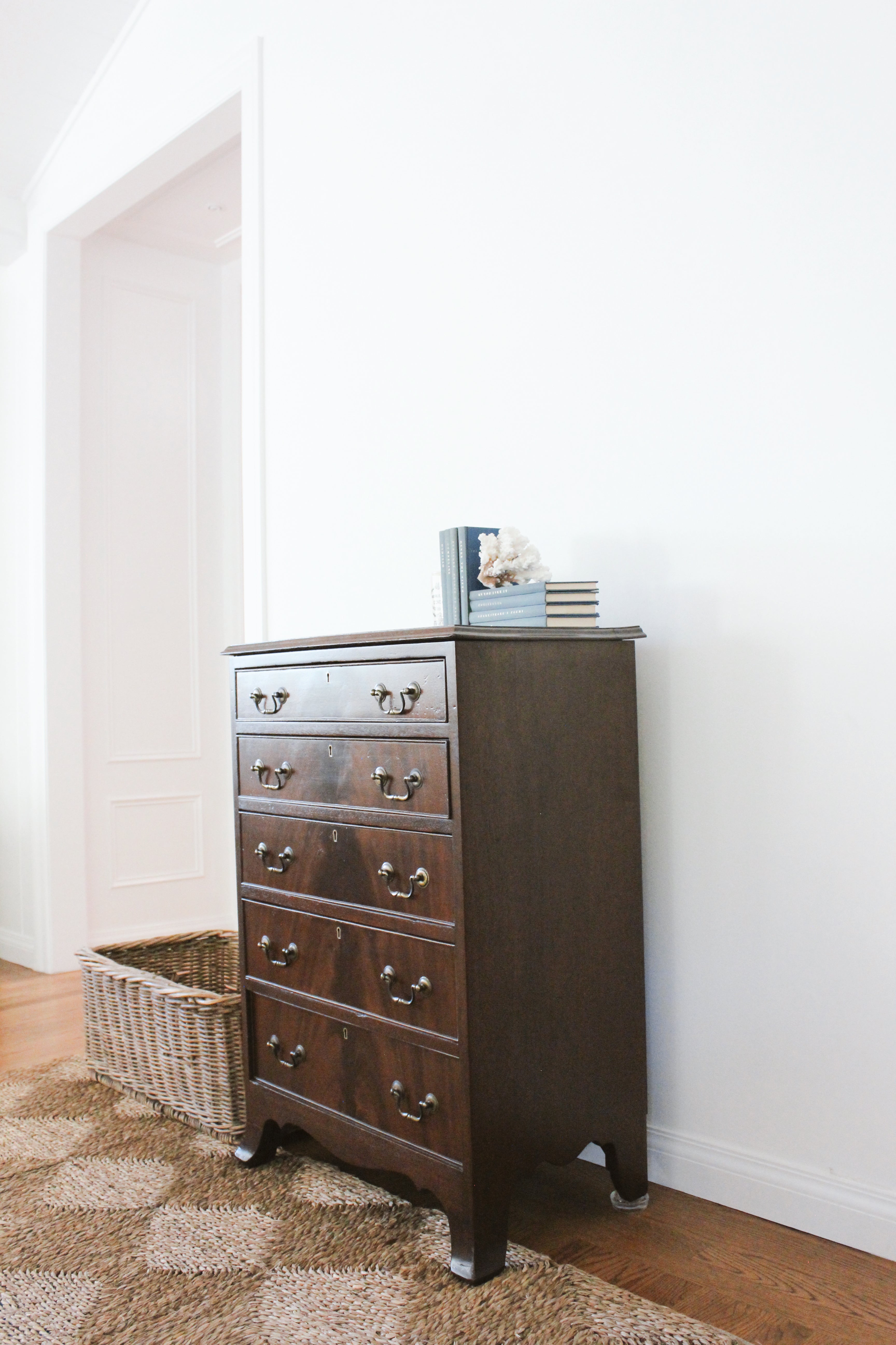 Antique English Bachelor Chest