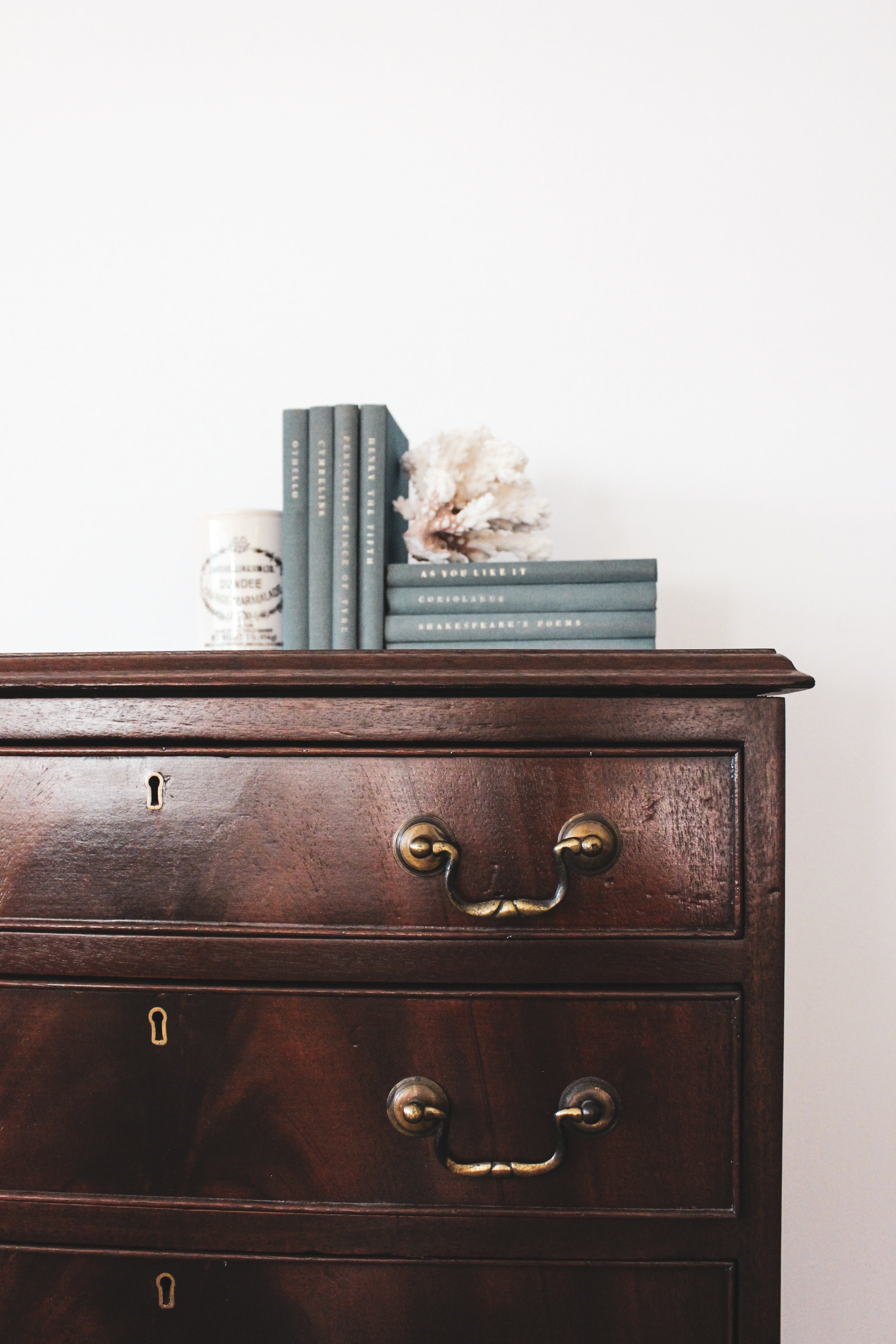Antique English Bachelor Chest