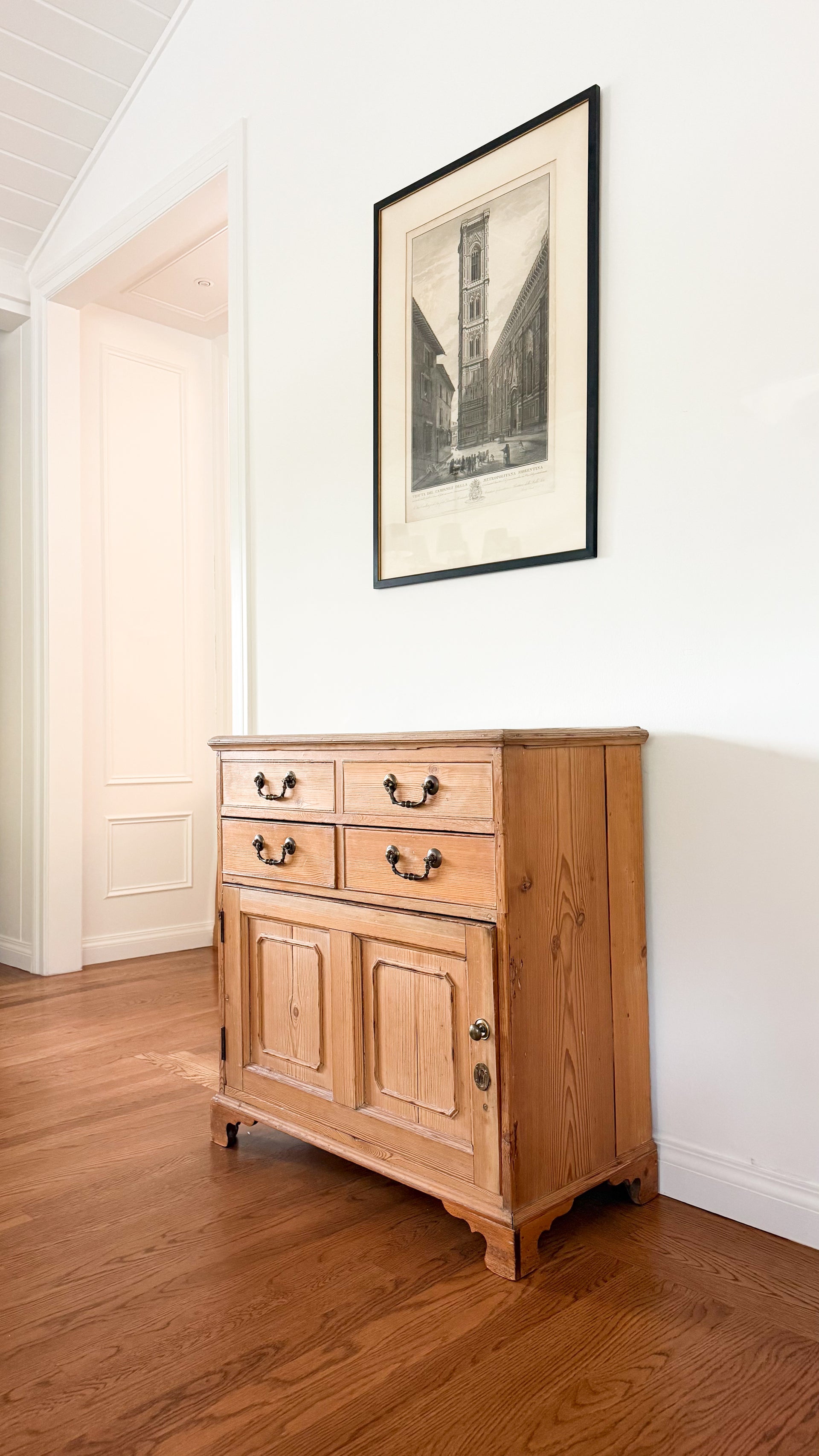 Antique French Cabinet/ Buffet with Lift Top