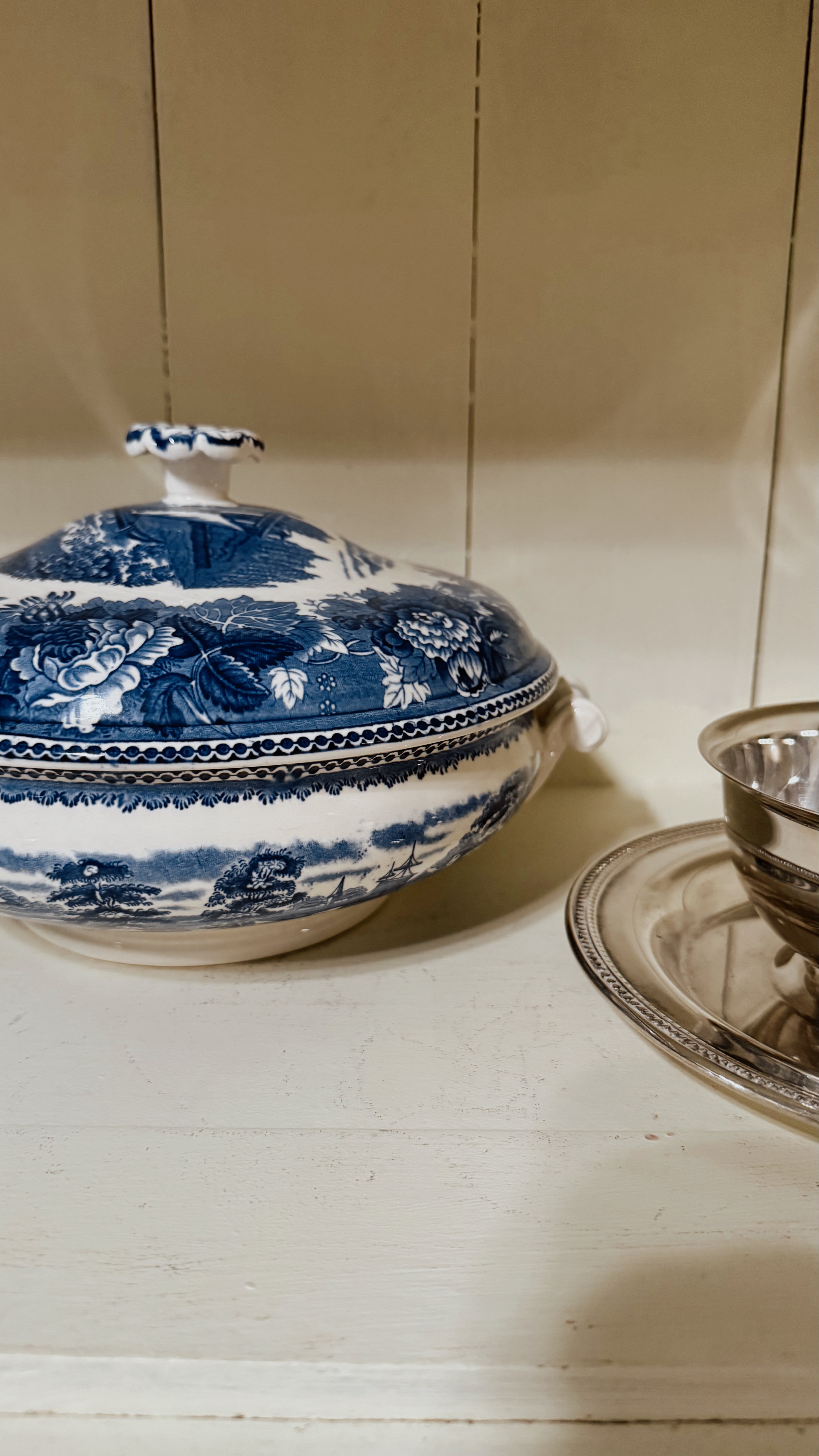 Vintage English Wedgwood Covered Serving Dish