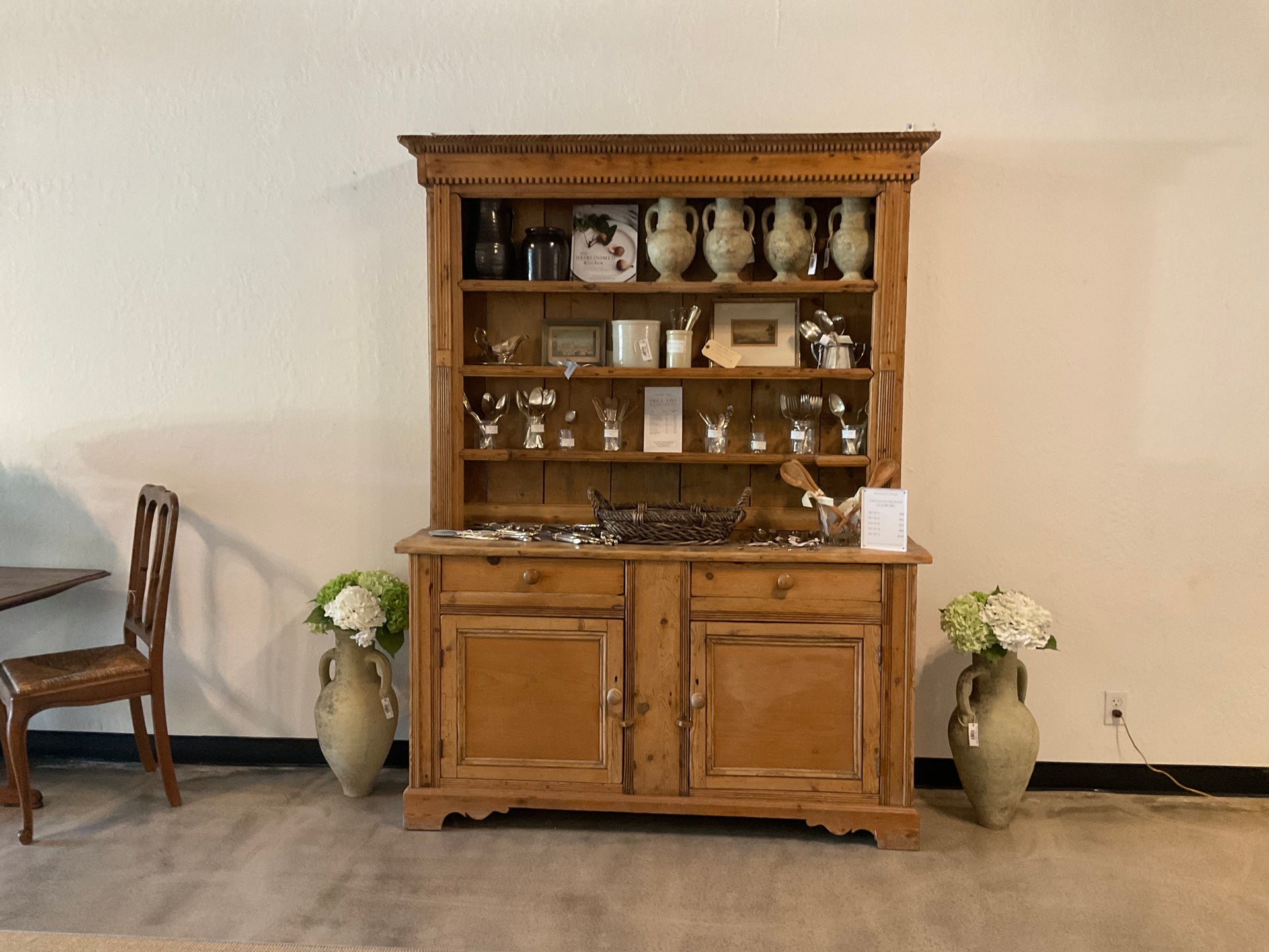 Antique Pine Welsh Dresser