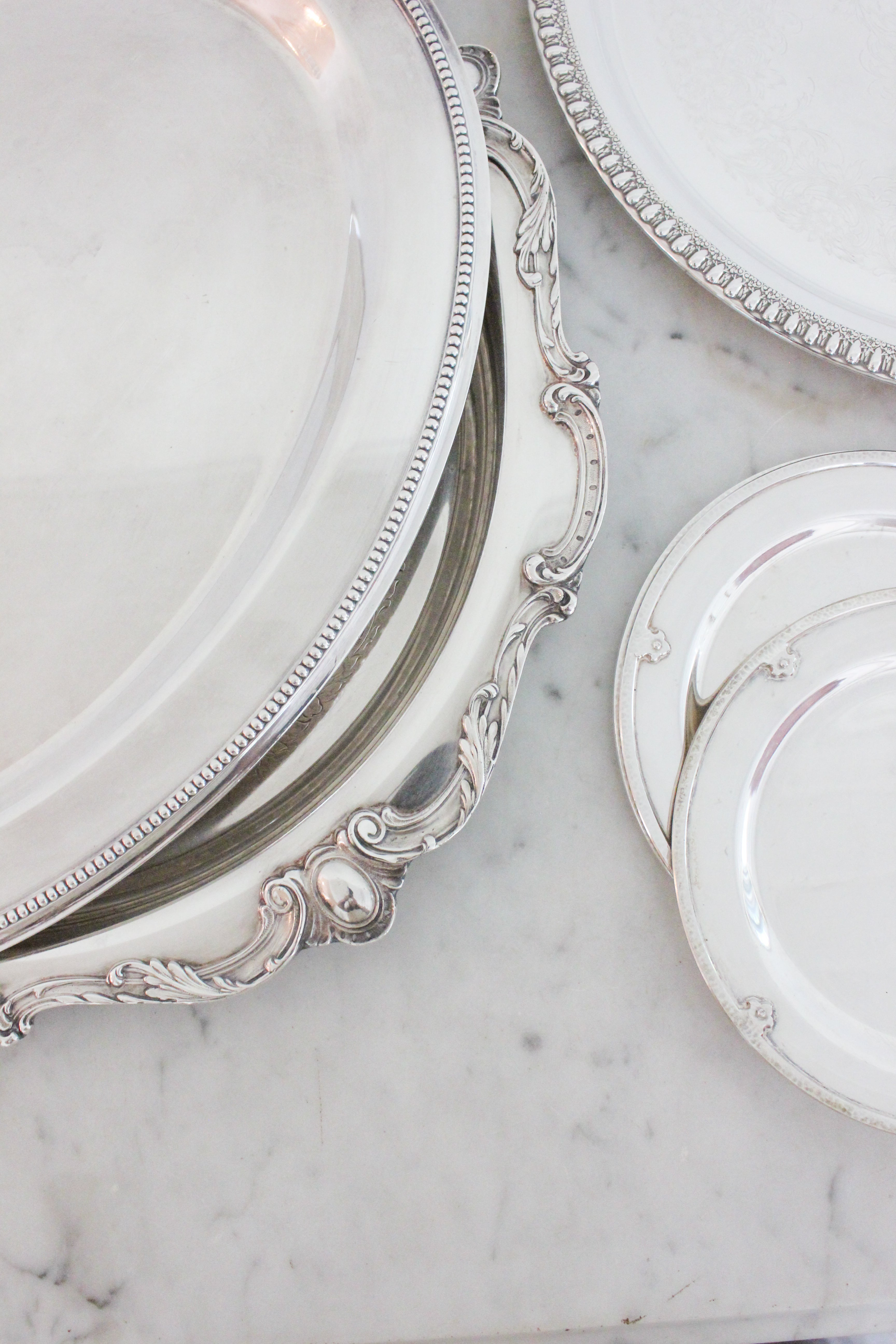 Vintage American Silver Plate Tray