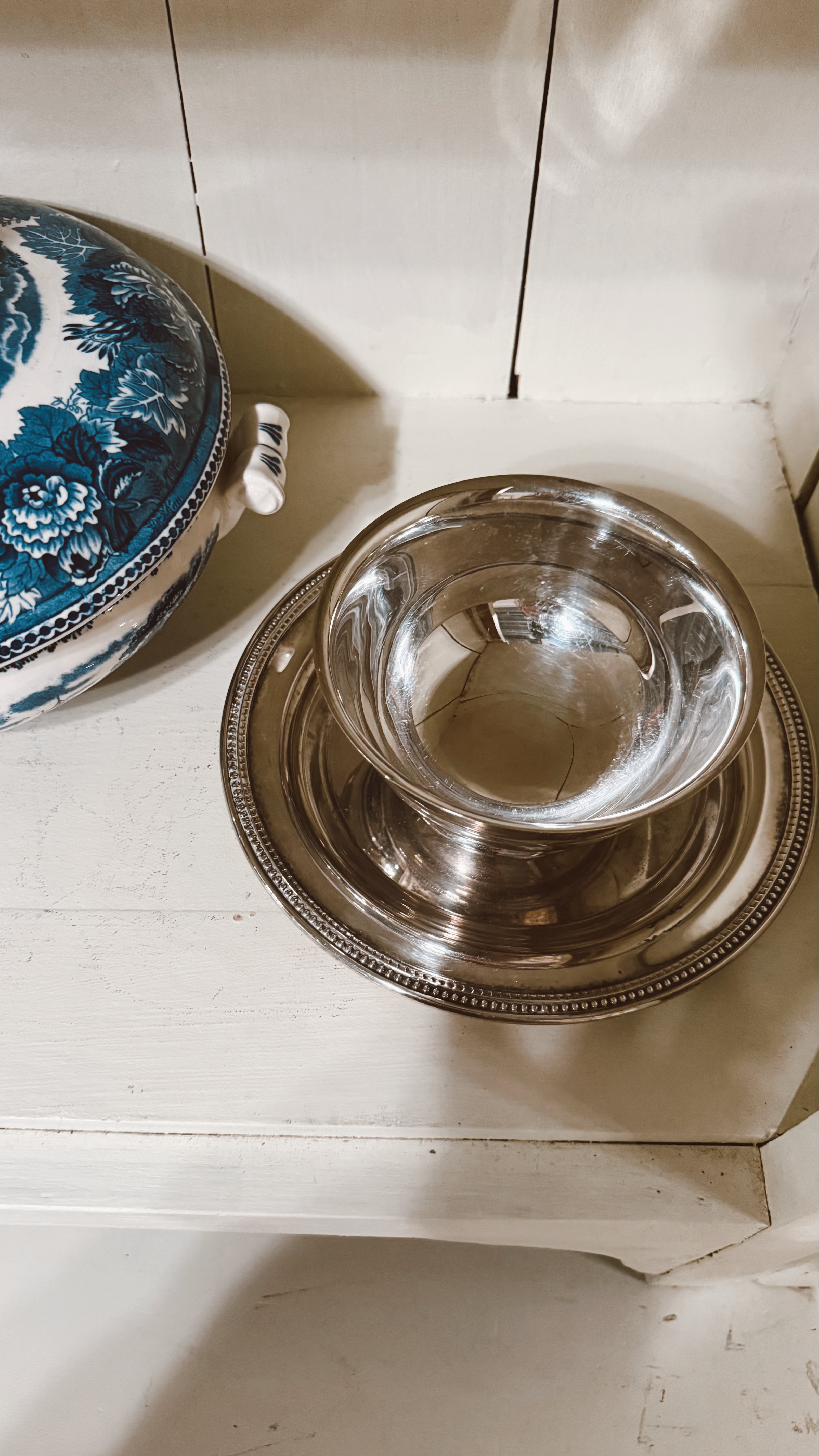 Vintage Chip and Dip Server