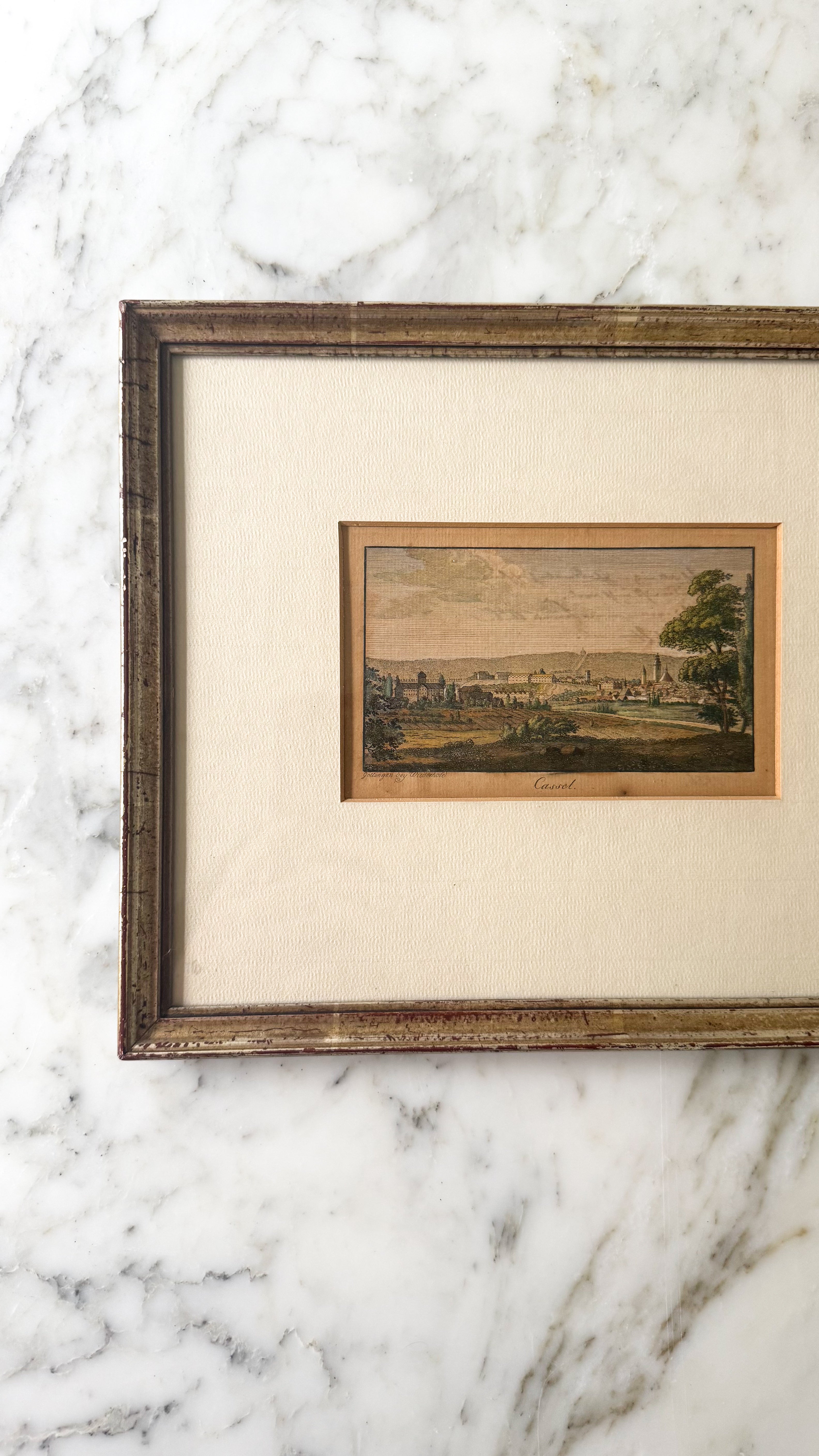 Antique French Engraving Late 18th/Early 19th c