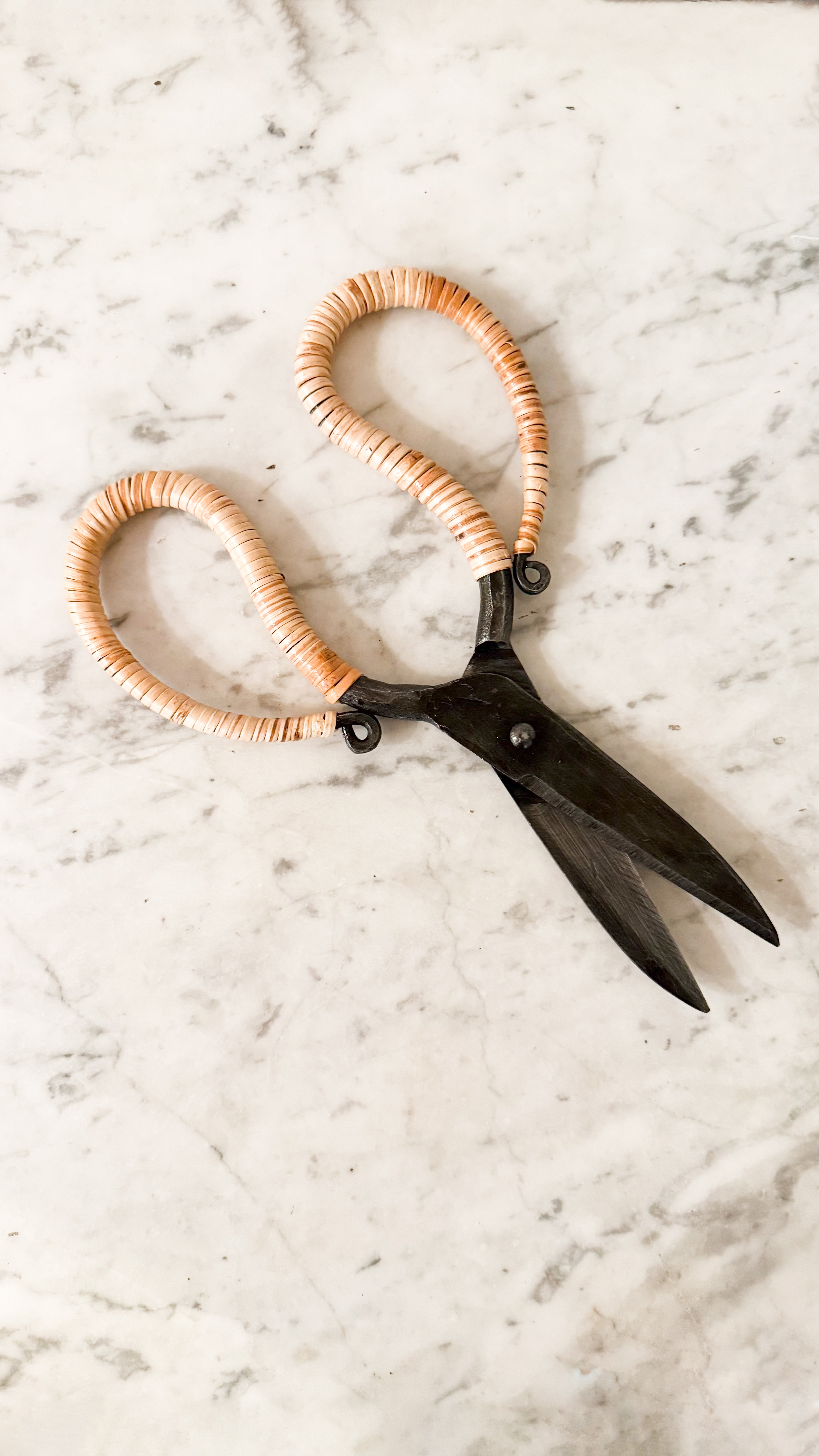 Cane Wrapped Floral & Herb Shears