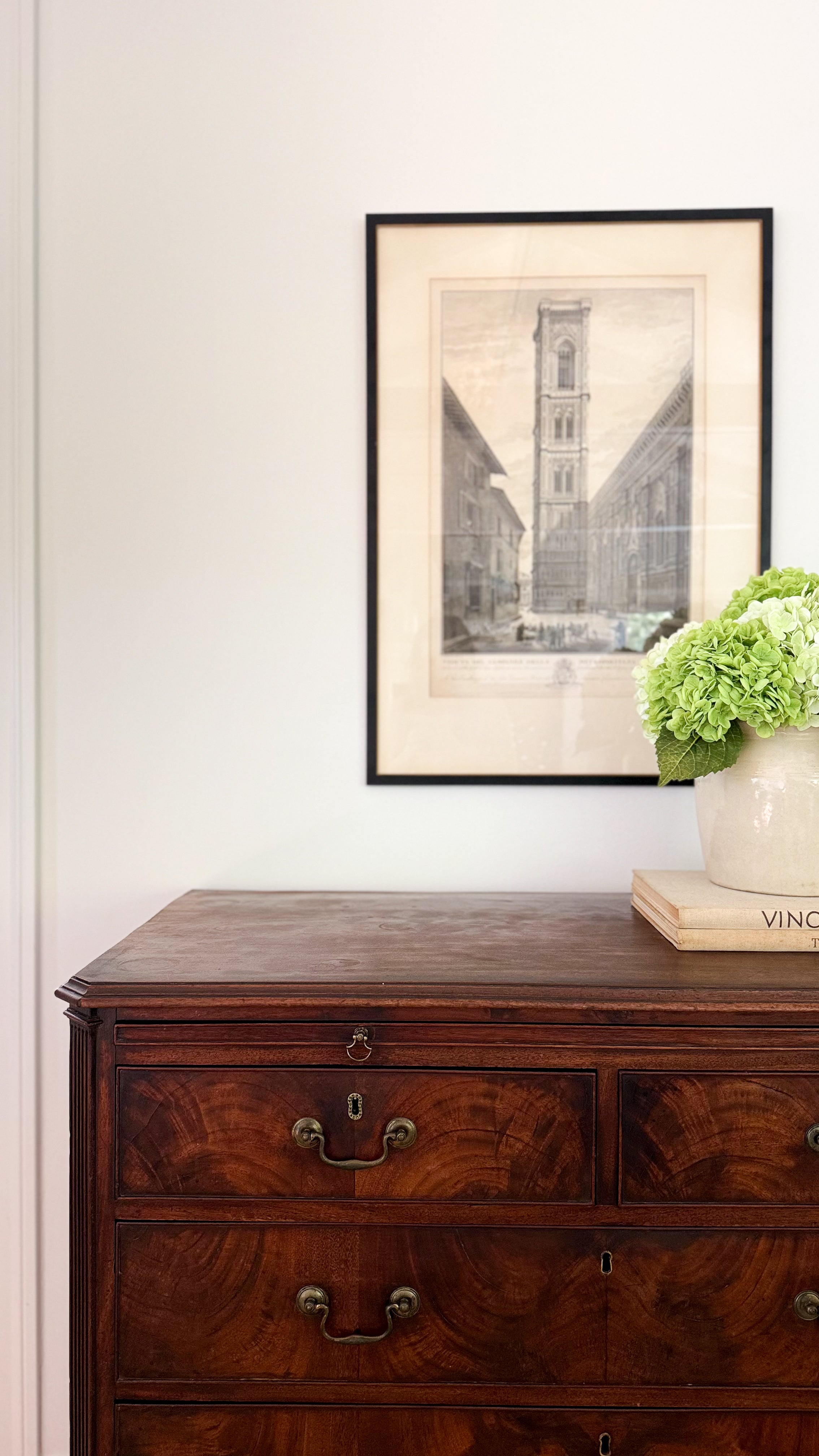 Antique English Mahogany Dresser