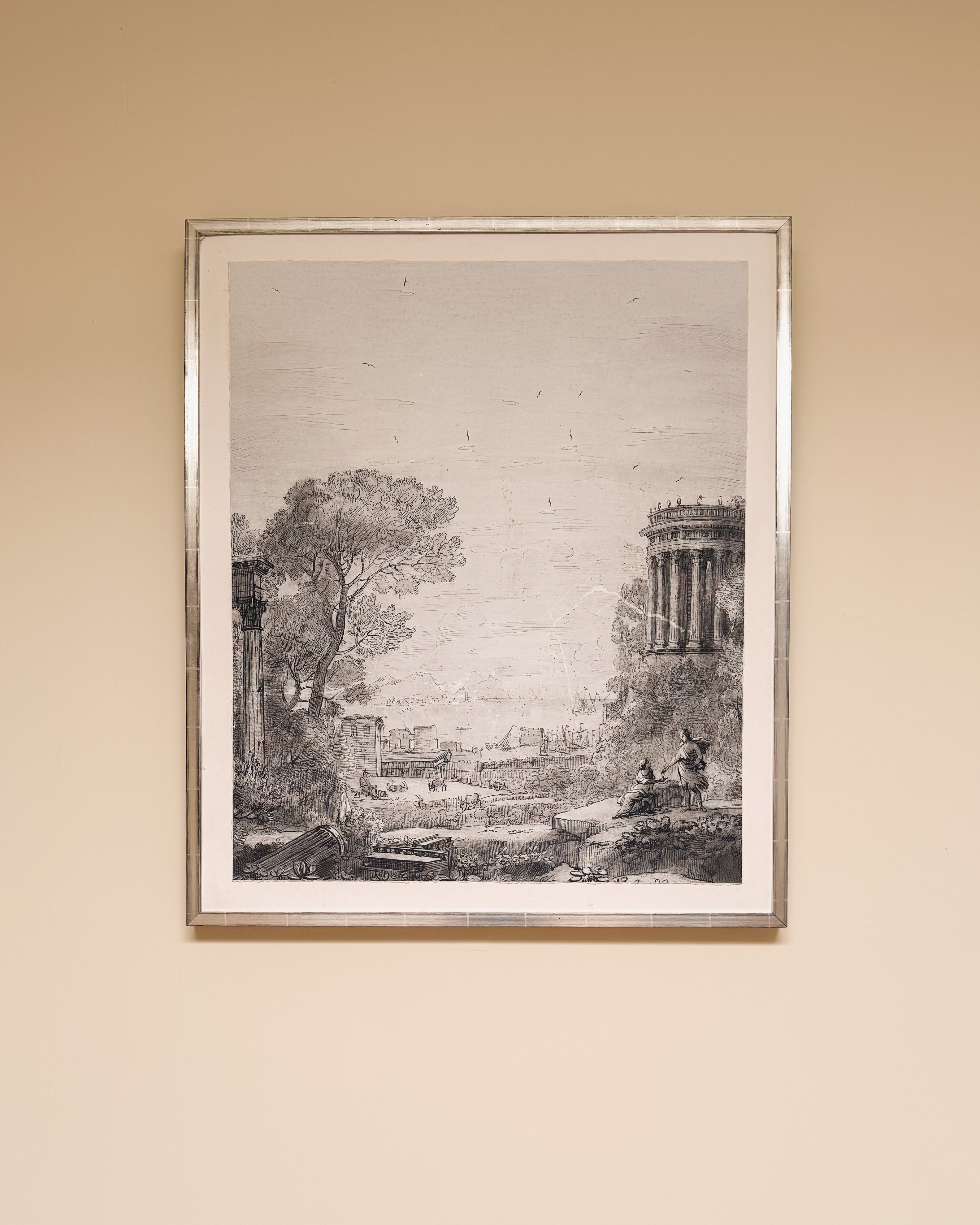 Large Silver Framed Print