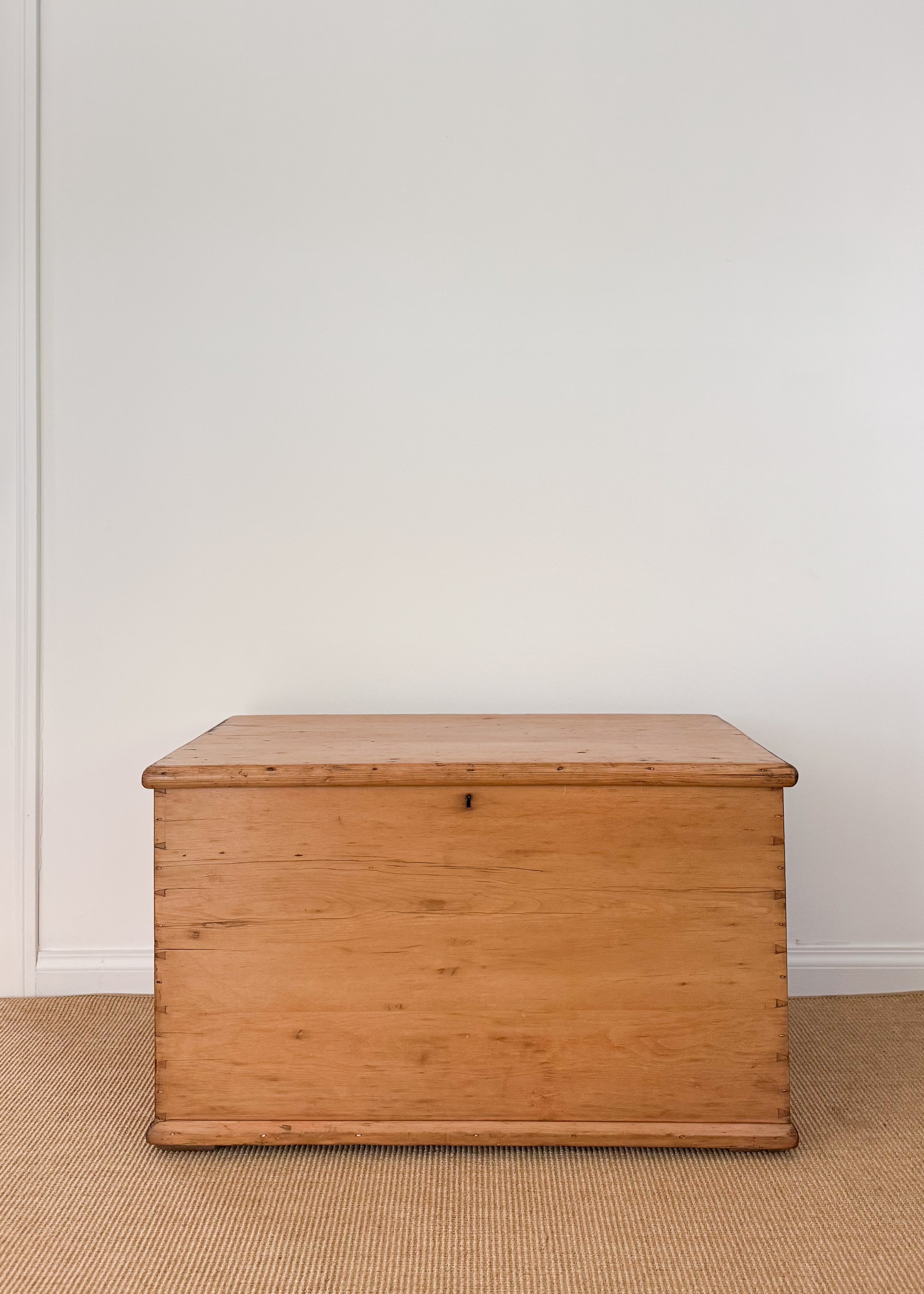 Antique English Blanket Chest, 19th C