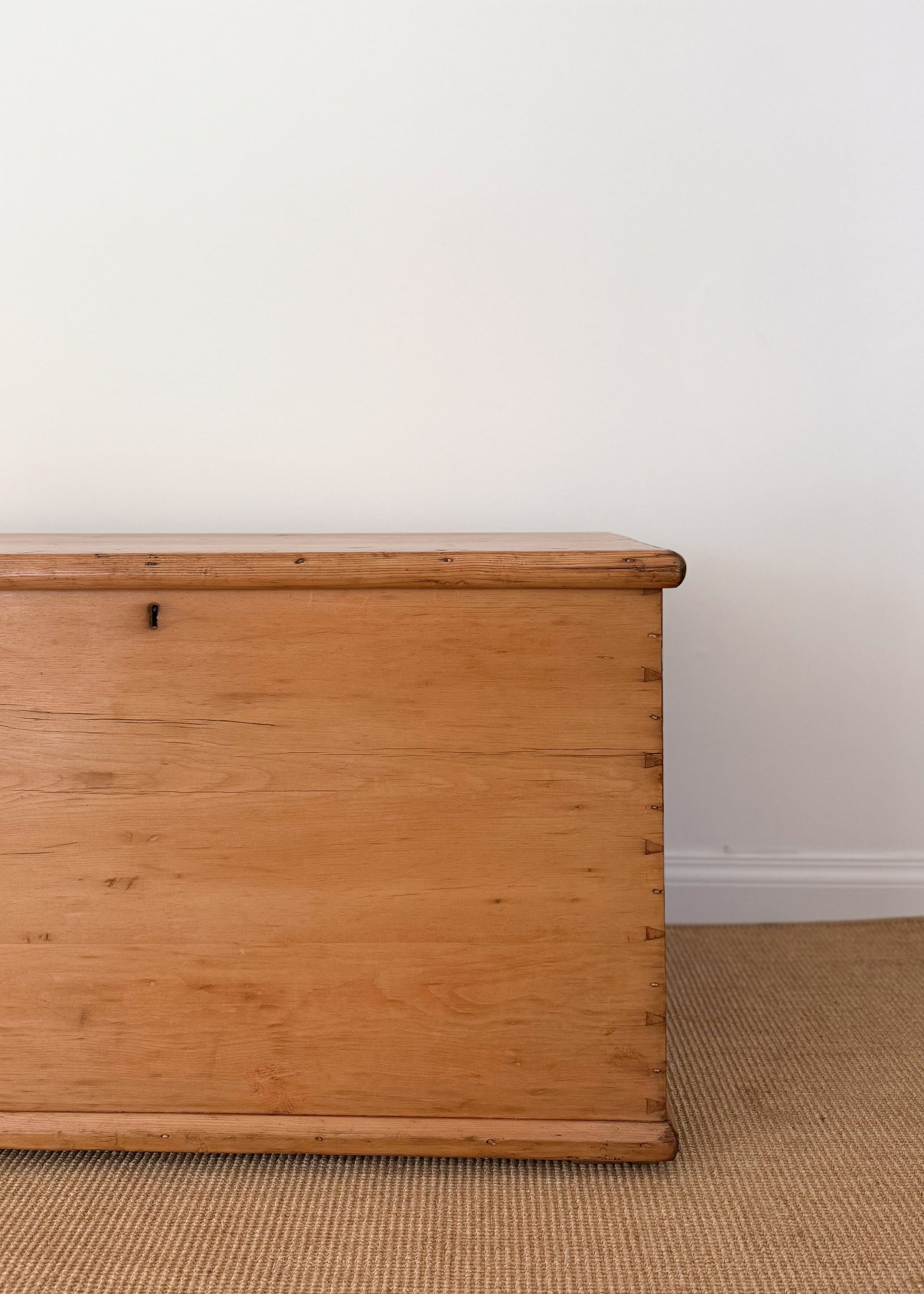 Antique English Blanket Chest, 19th C