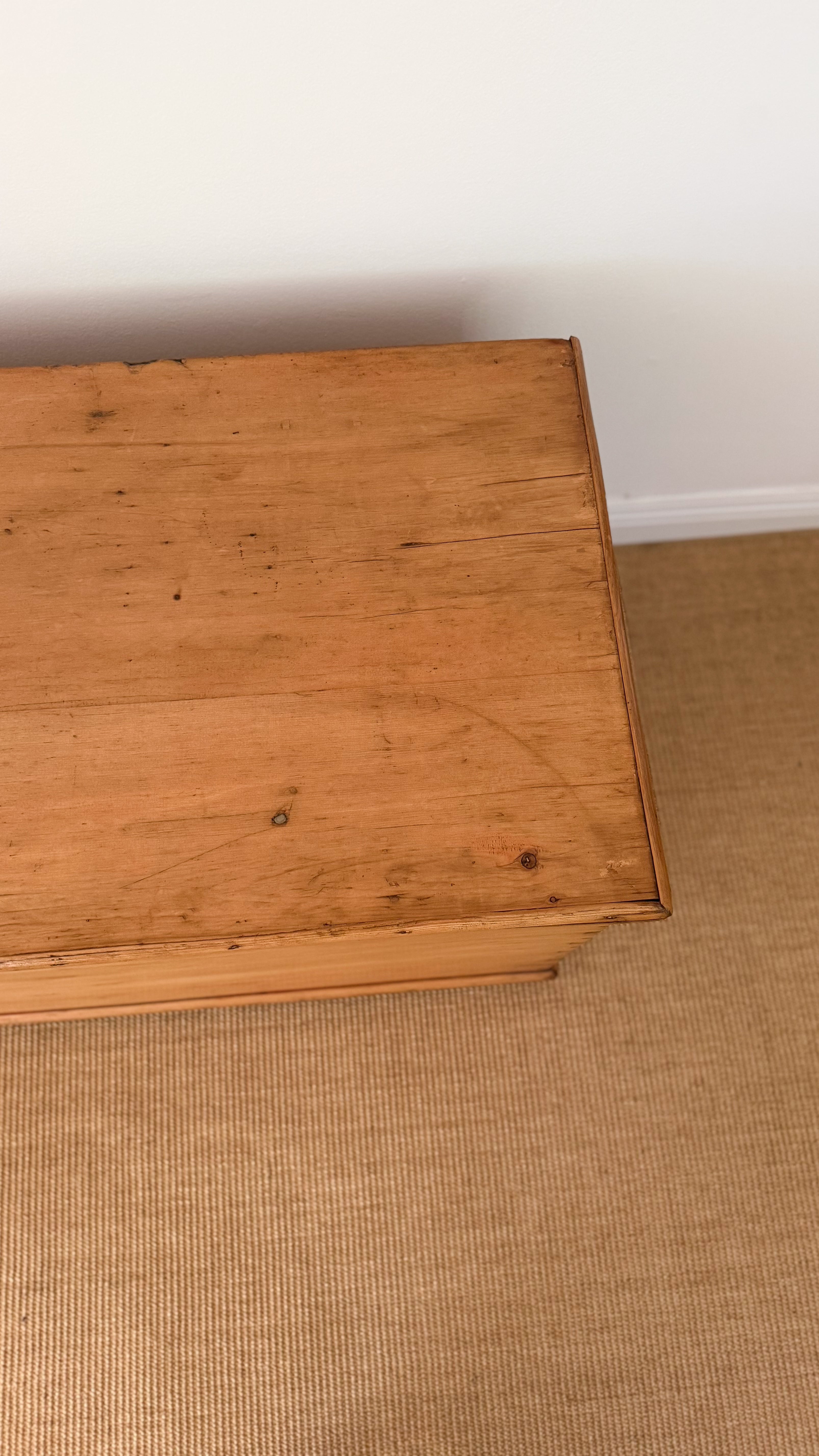 Antique English Blanket Chest, 19th C