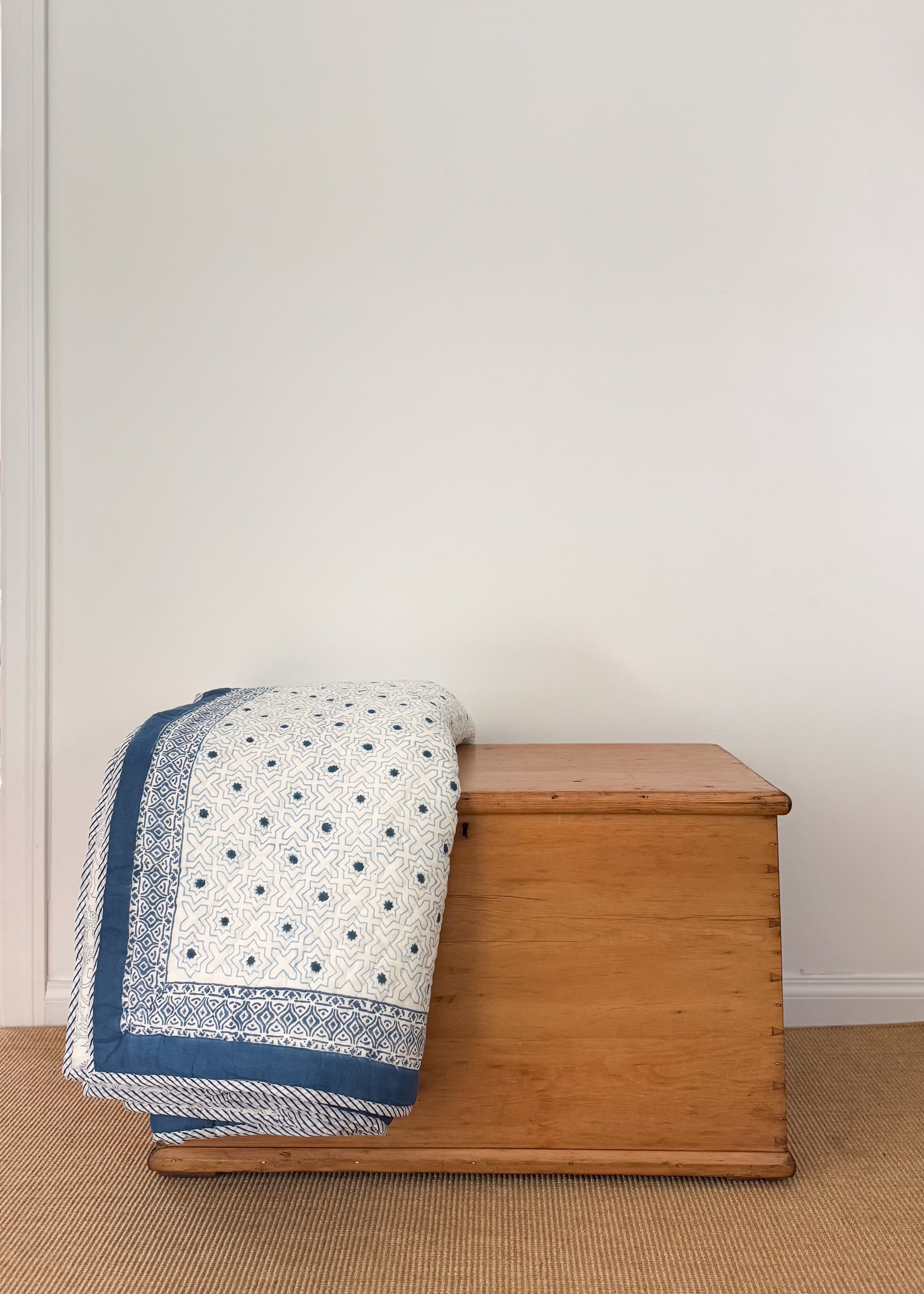 Antique English Blanket Chest, 19th C
