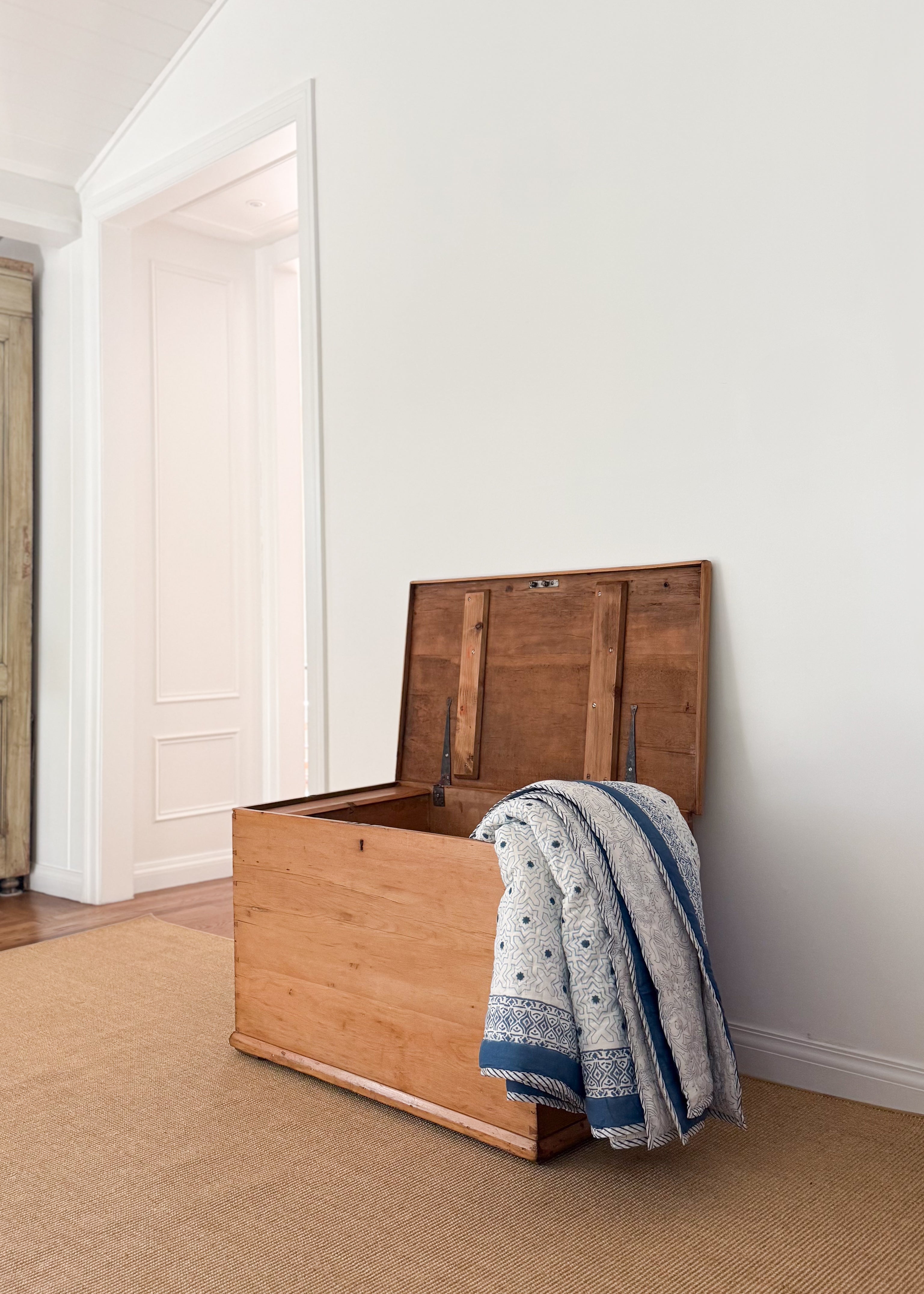 Antique English Blanket Chest, 19th C