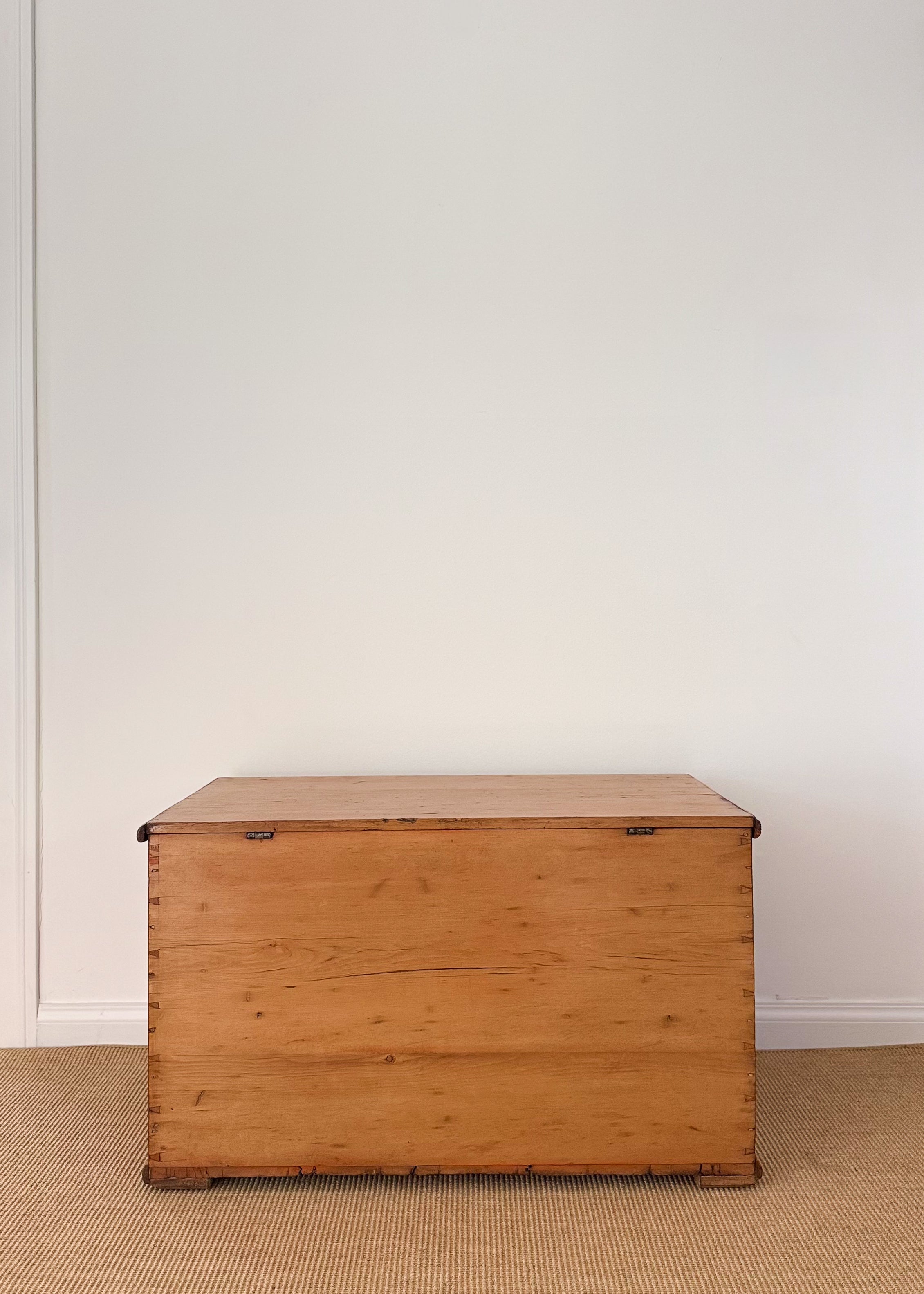 Antique English Blanket Chest, 19th C