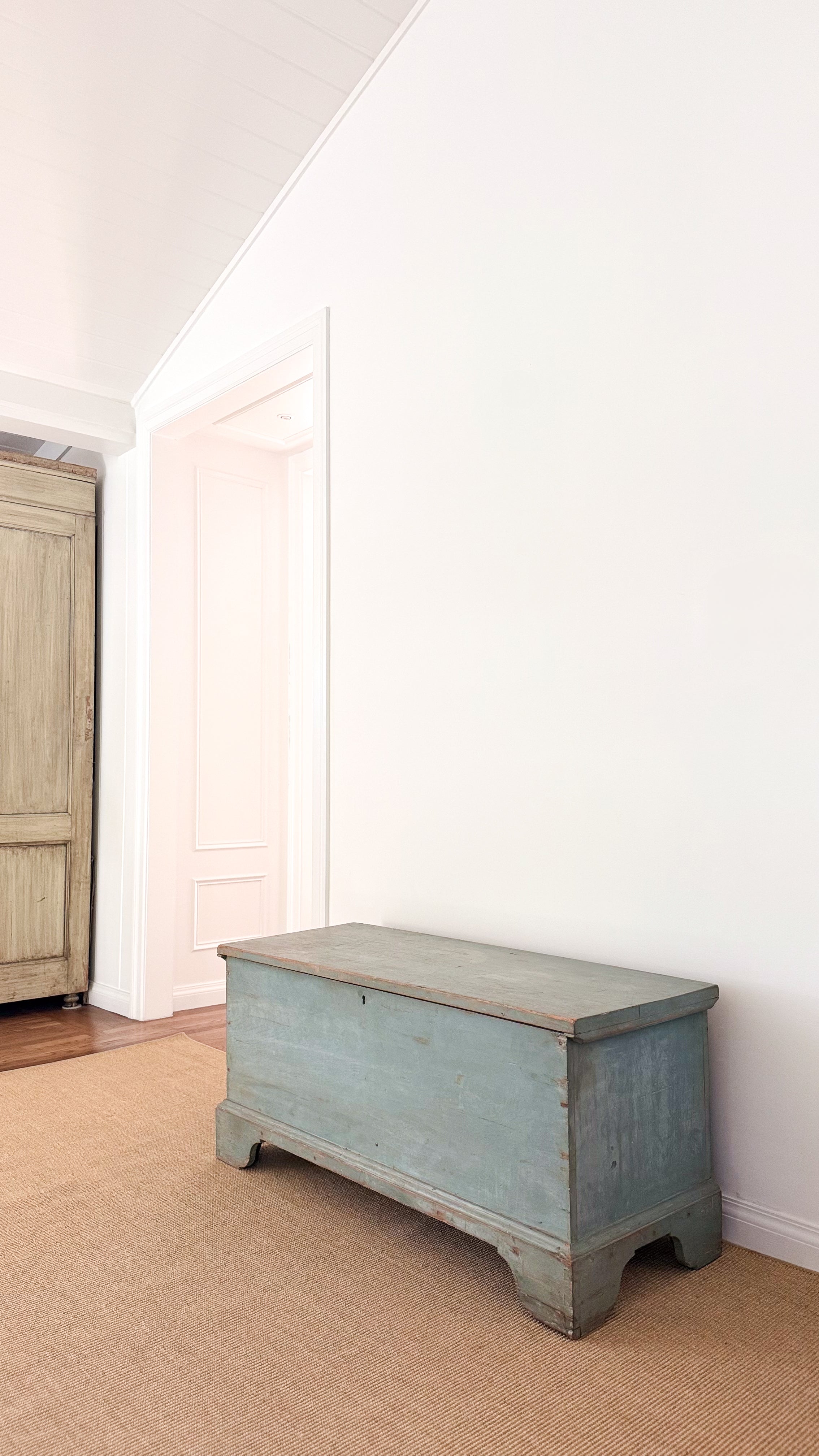 Antique Early American Painted Blanket Chest