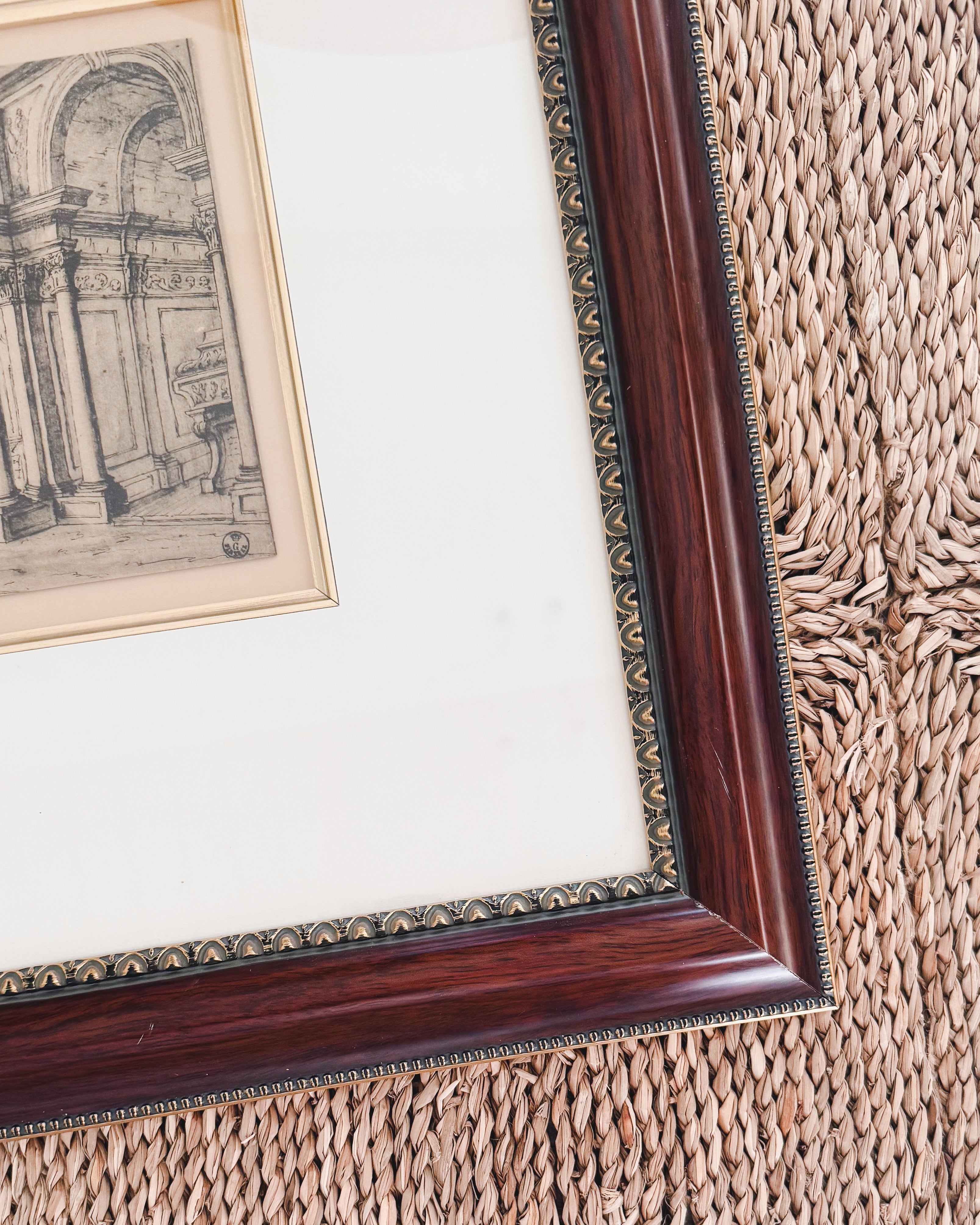 Vintage Italian Architectural Print