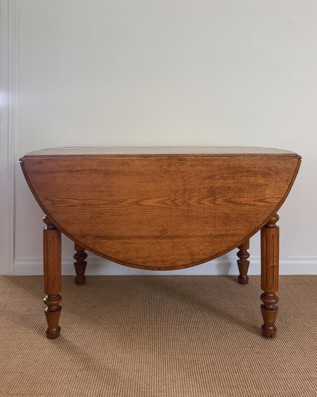 Antique English Oak Dining Table