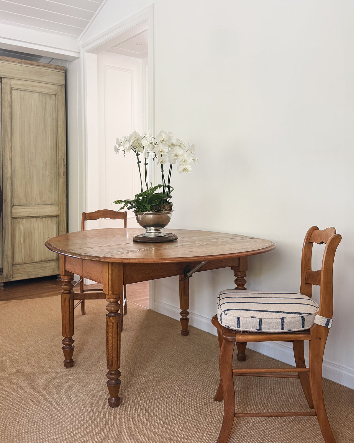 Antique English Oak Dining Table
