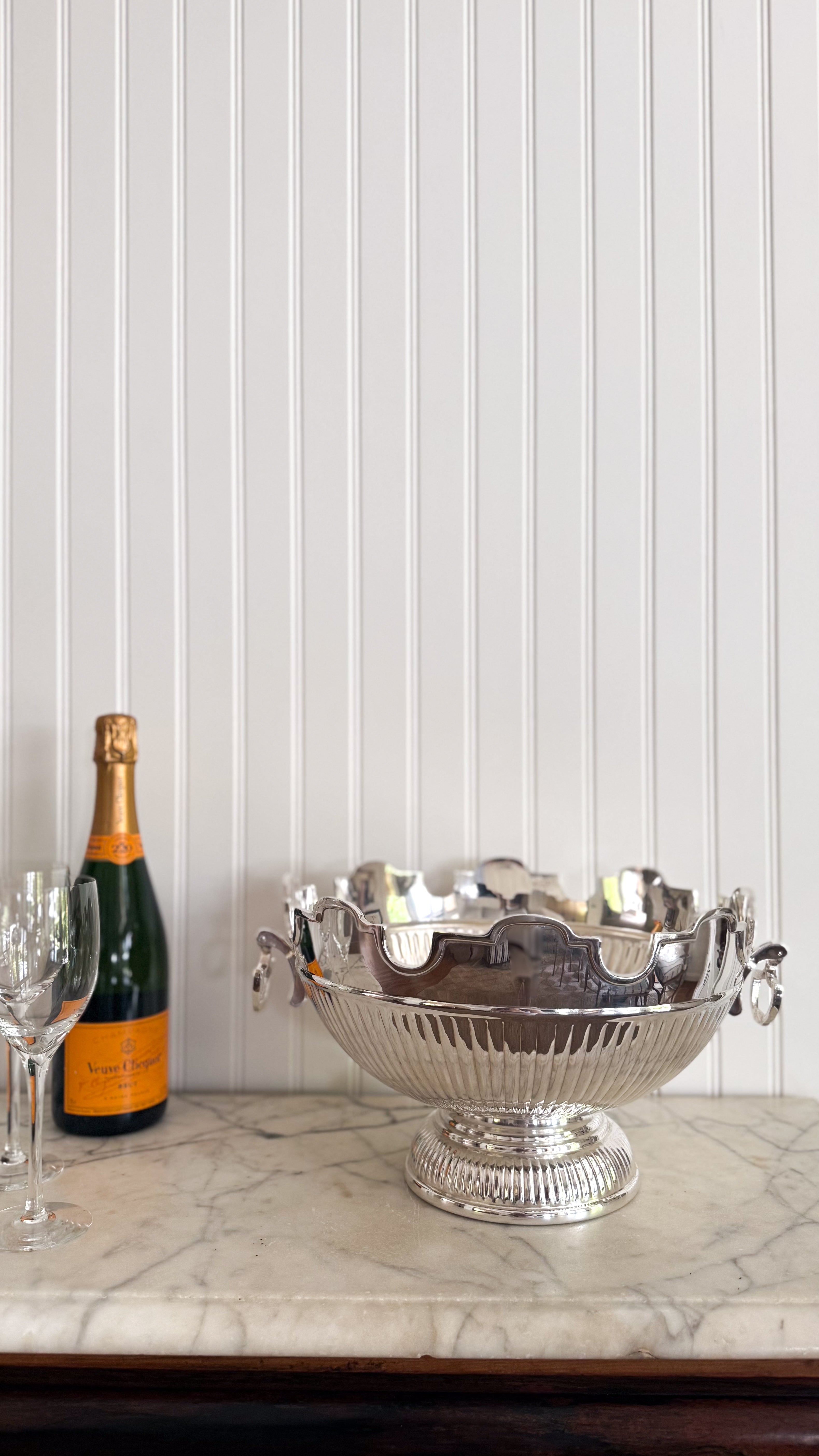 Vintage Silver Monteith Bowl