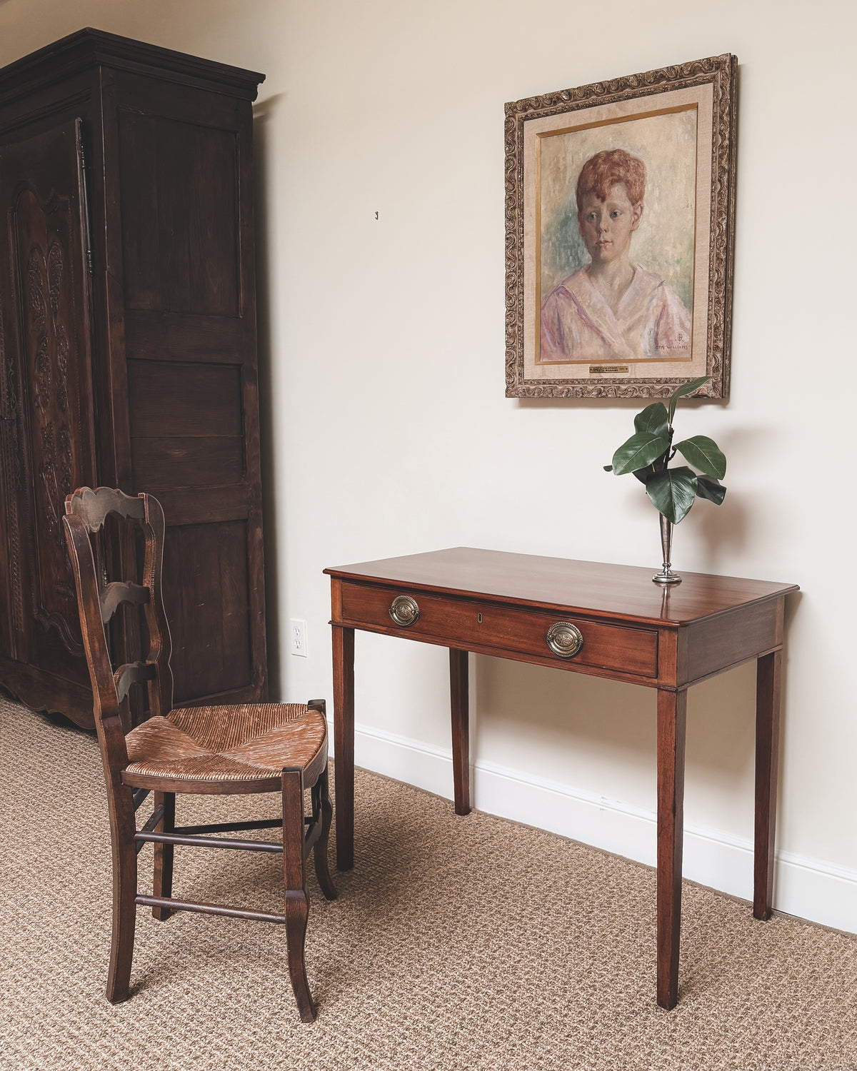 Antique English Regency Writing Desk
