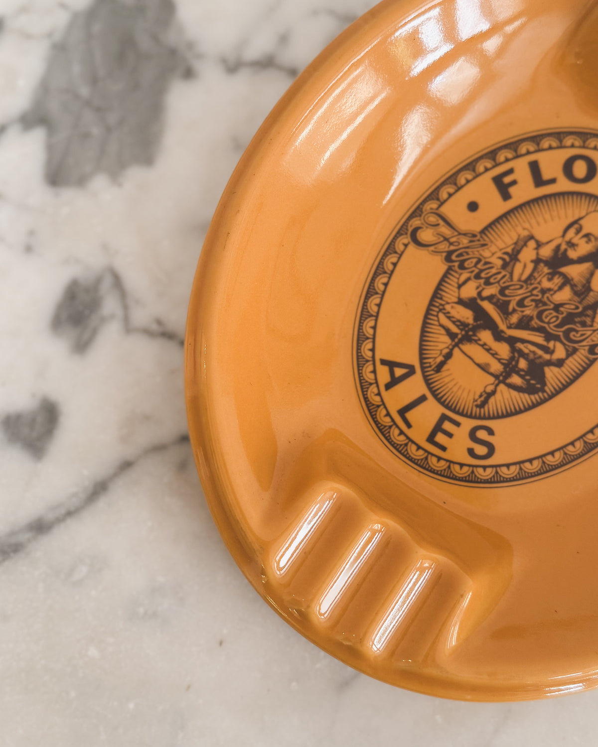 Vintage English Pub Ashtray