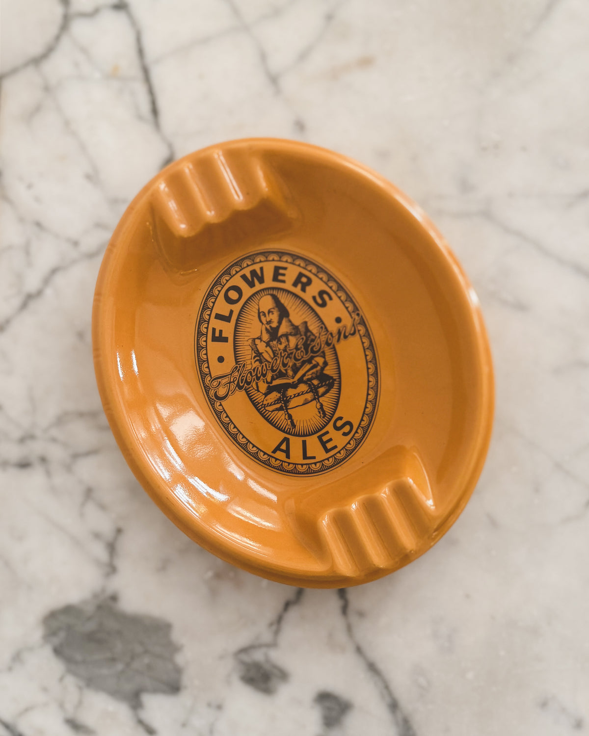 Vintage English Pub Ashtray