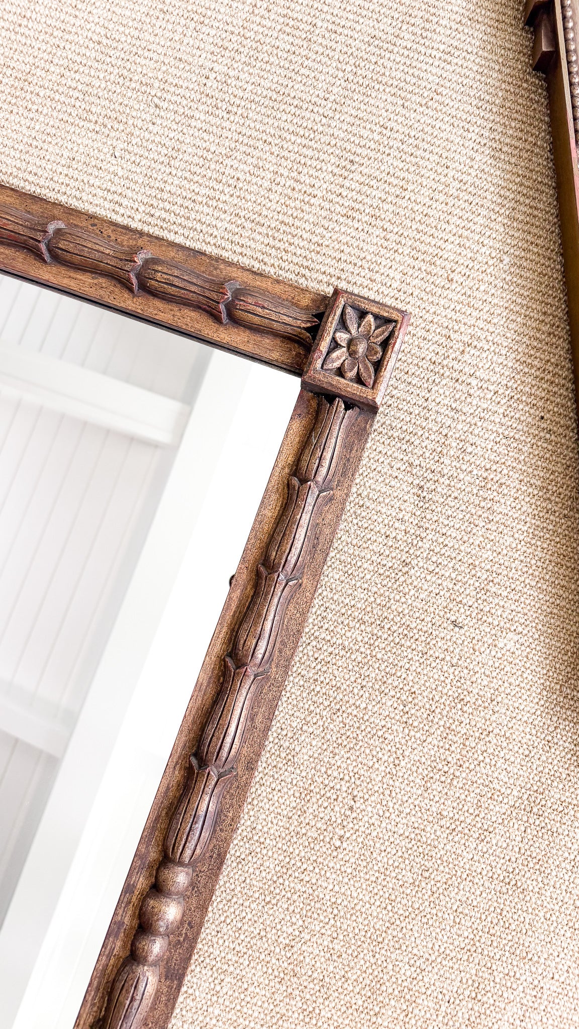 Early Vintage Gilded Frame with Mirror