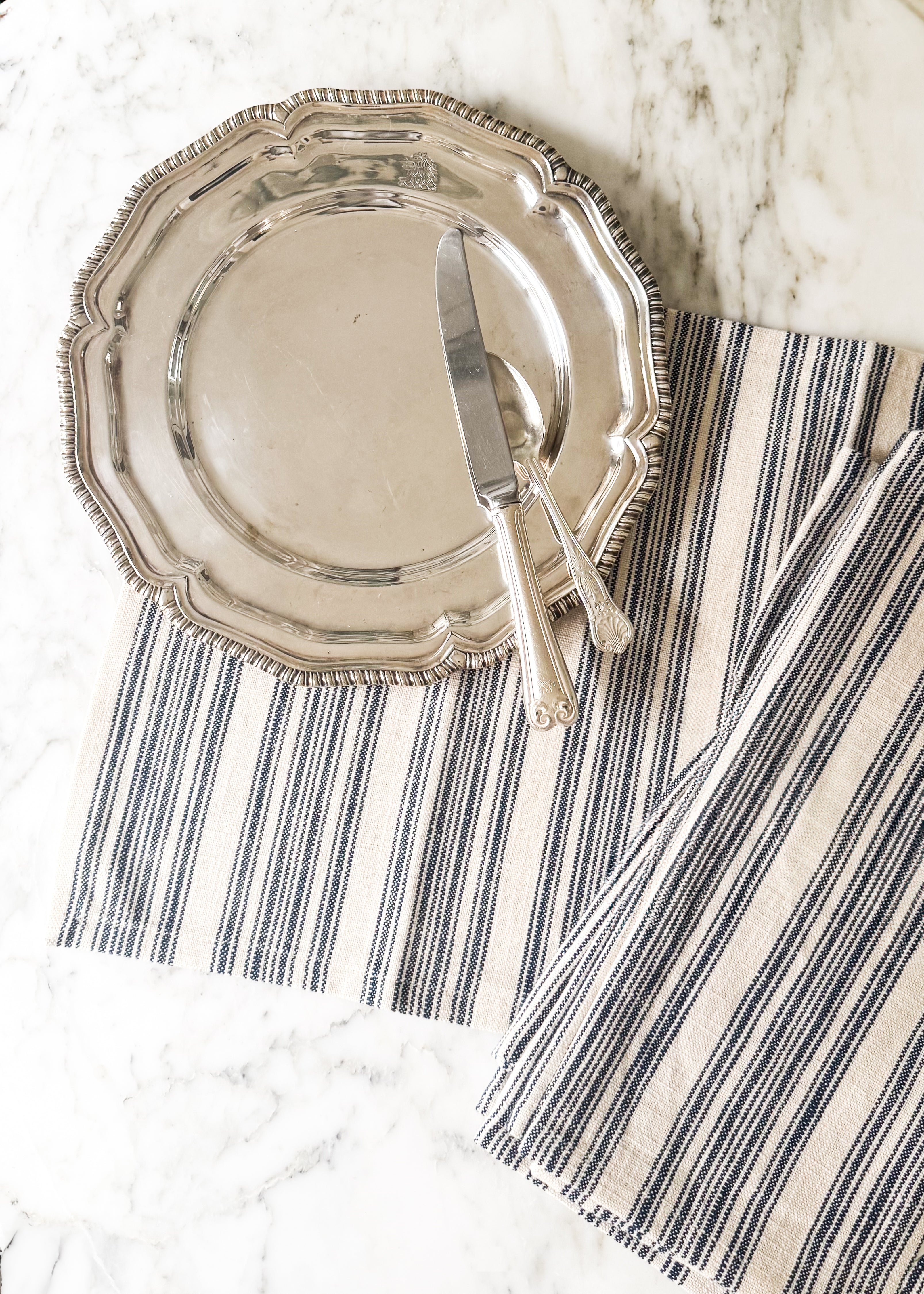 Larkspur Cotton Placemats, Set of 4